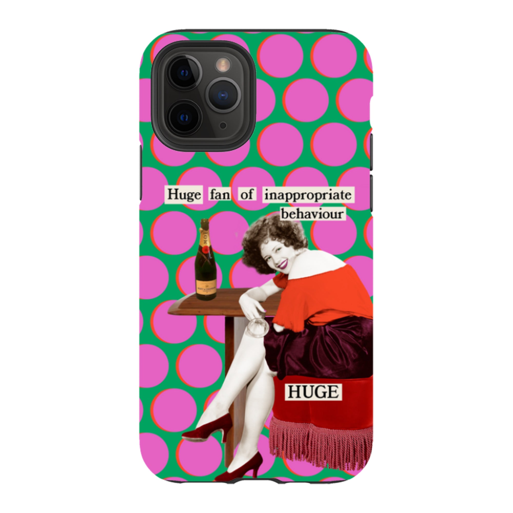 iPhone Tough Case - Inappropriate By Clare Jordan