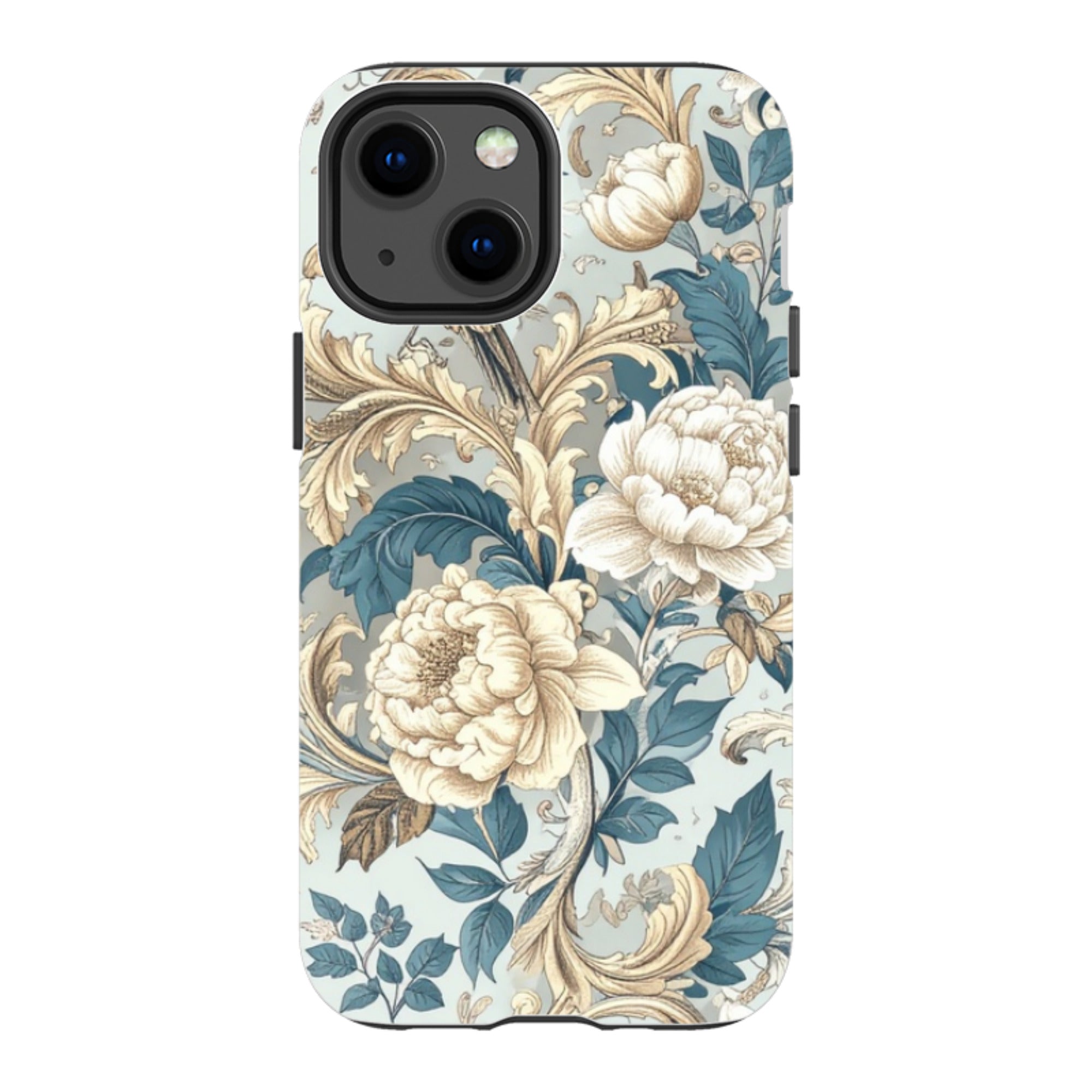iPhone Case - Blue and Gold Summer