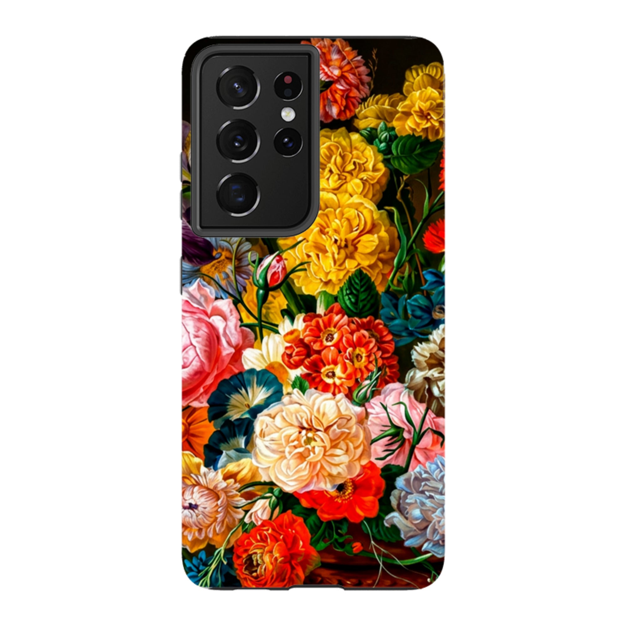 Samsung Tough Case - Vintage Peony & Iris