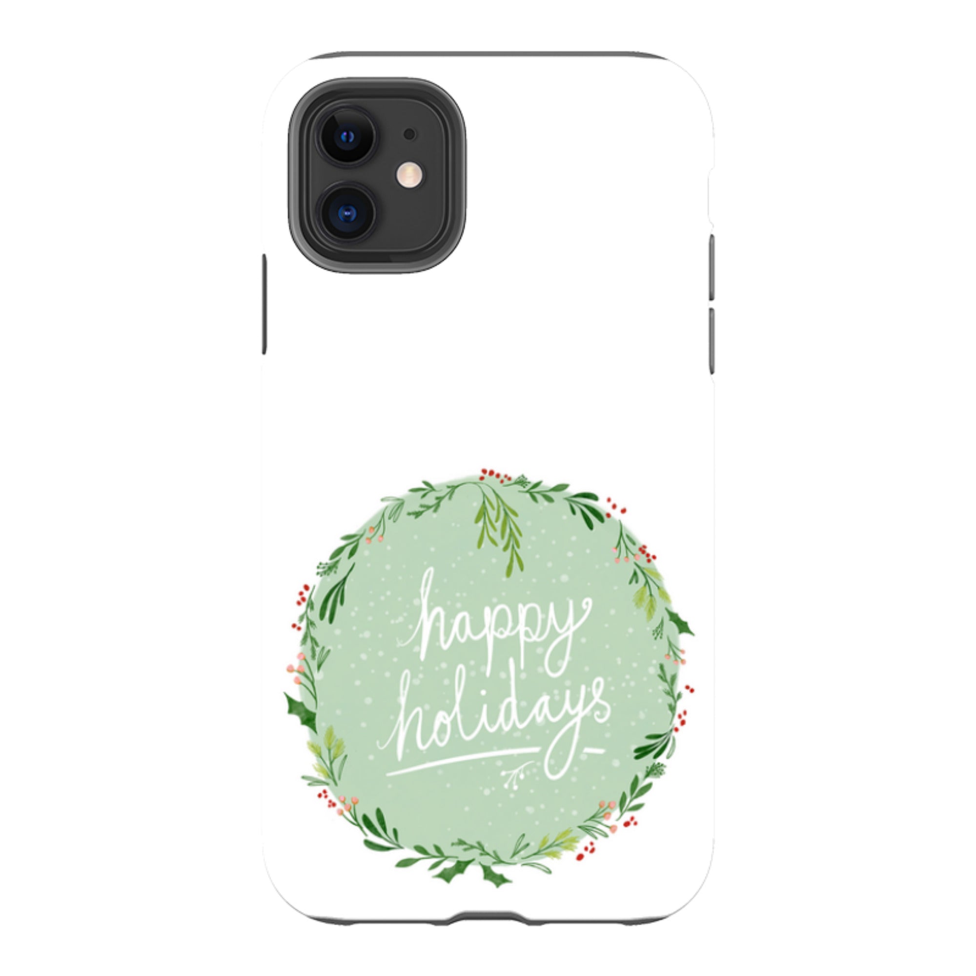 iPhone Tough Case - Happy Holidays By Katherine Quinn
