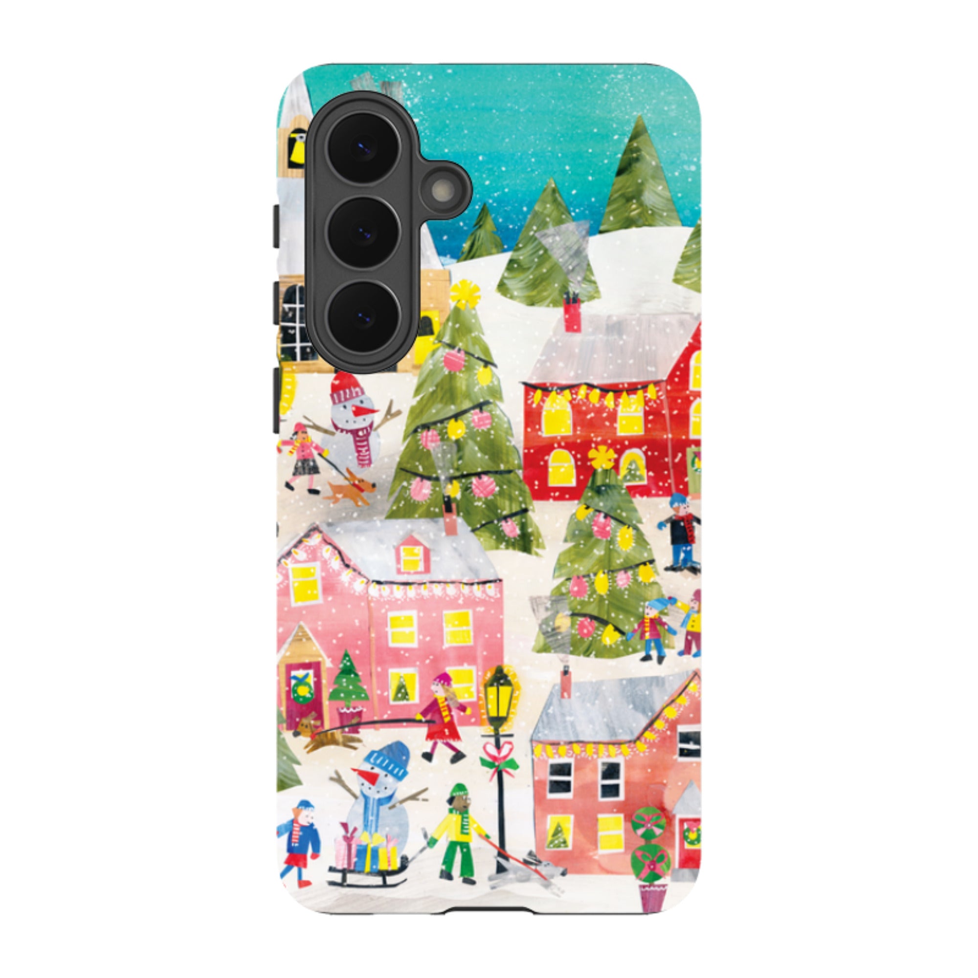 Samsung Tough Case - Winter Village By Tracey English