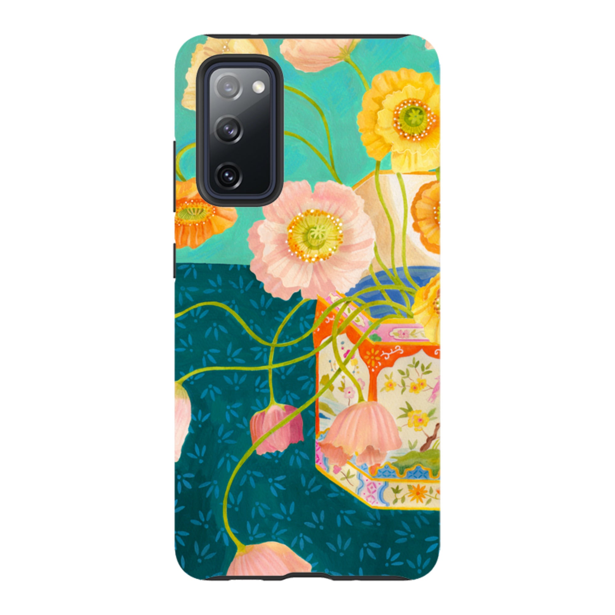 Samsung Tough Case - Poppies By Bex Parkin