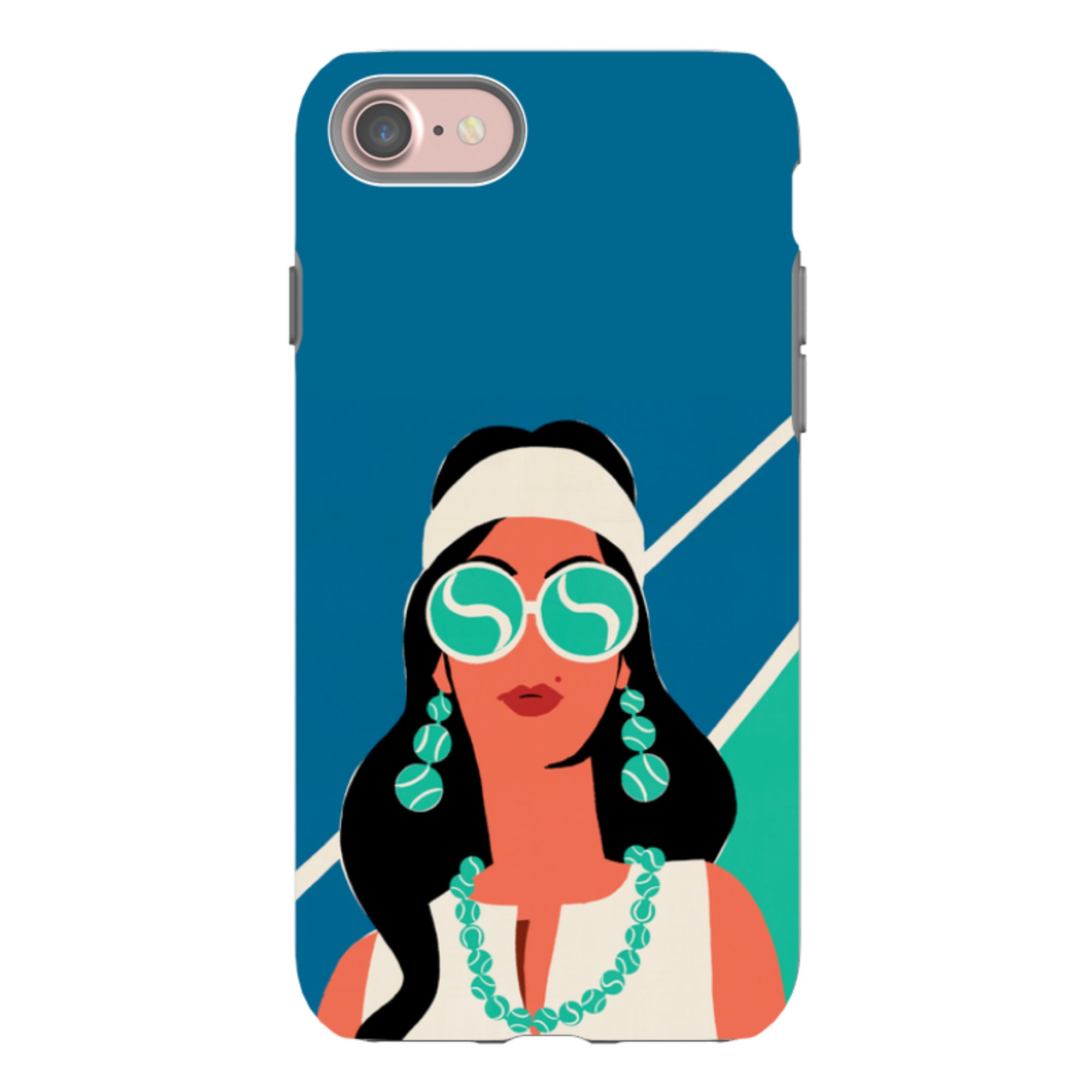iPhone Tough Case - Tennis Fashion