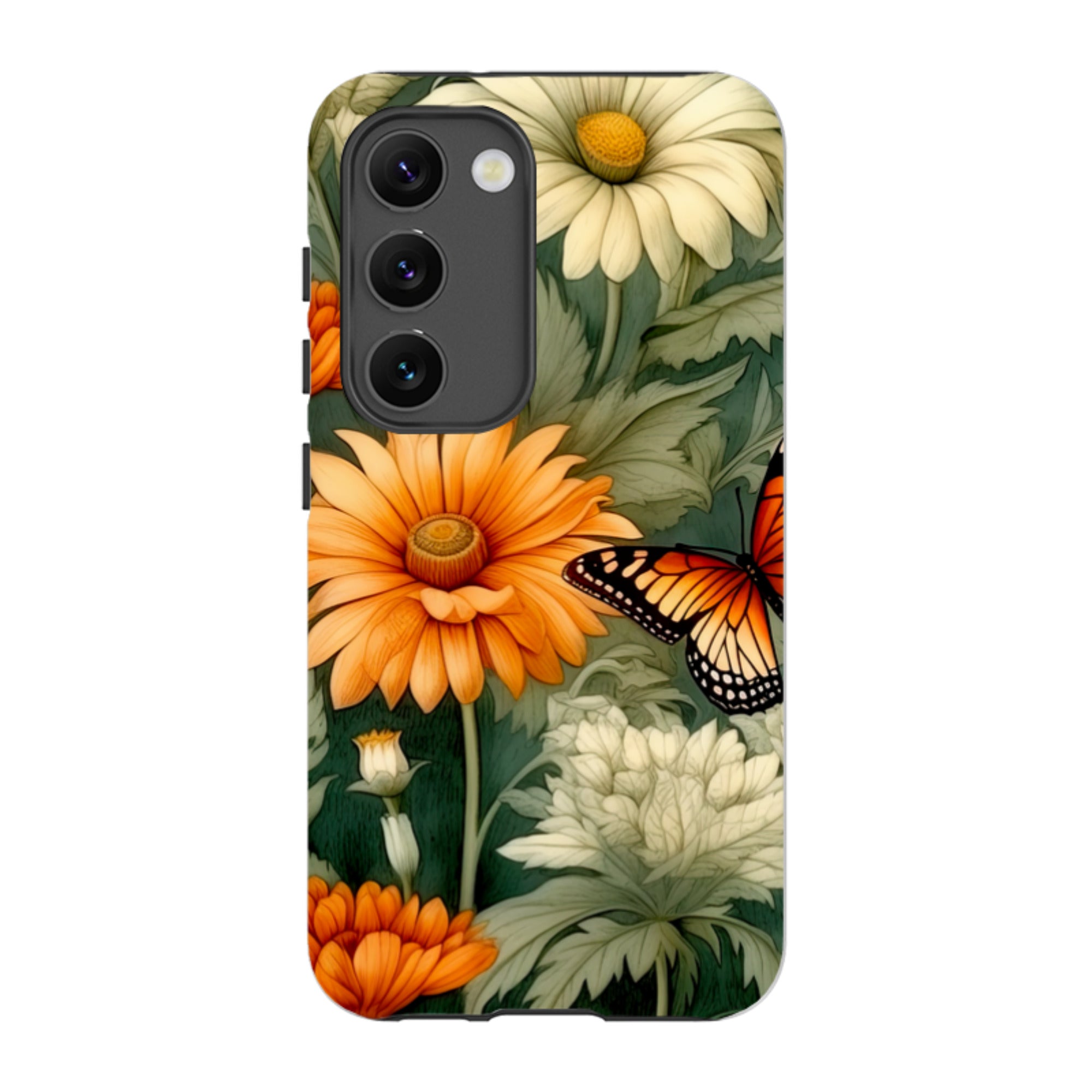 Samsung Tough Case - Butterfly Daisies IV