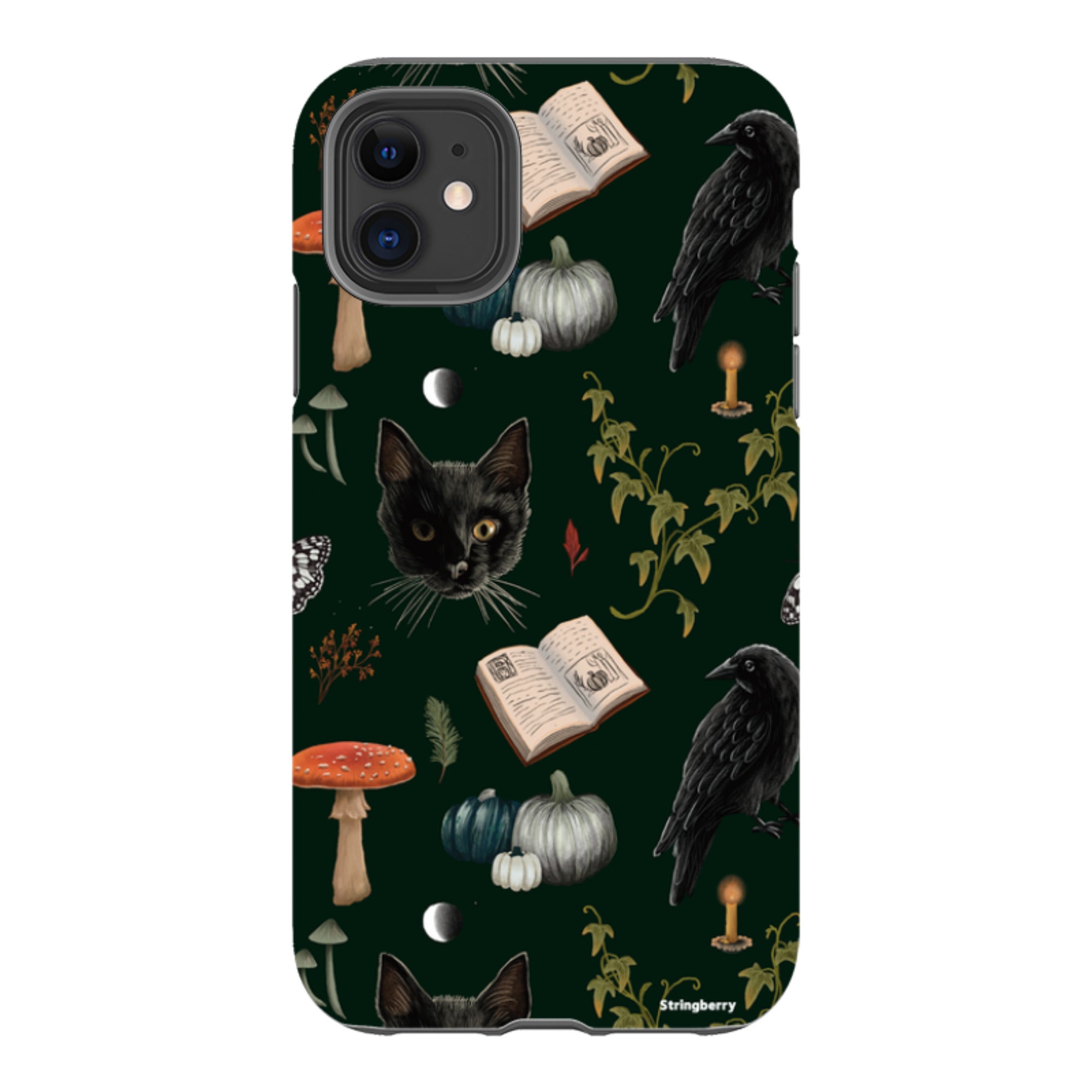 iPhone Tough Case - Halloween Pattern I By Anna Stead