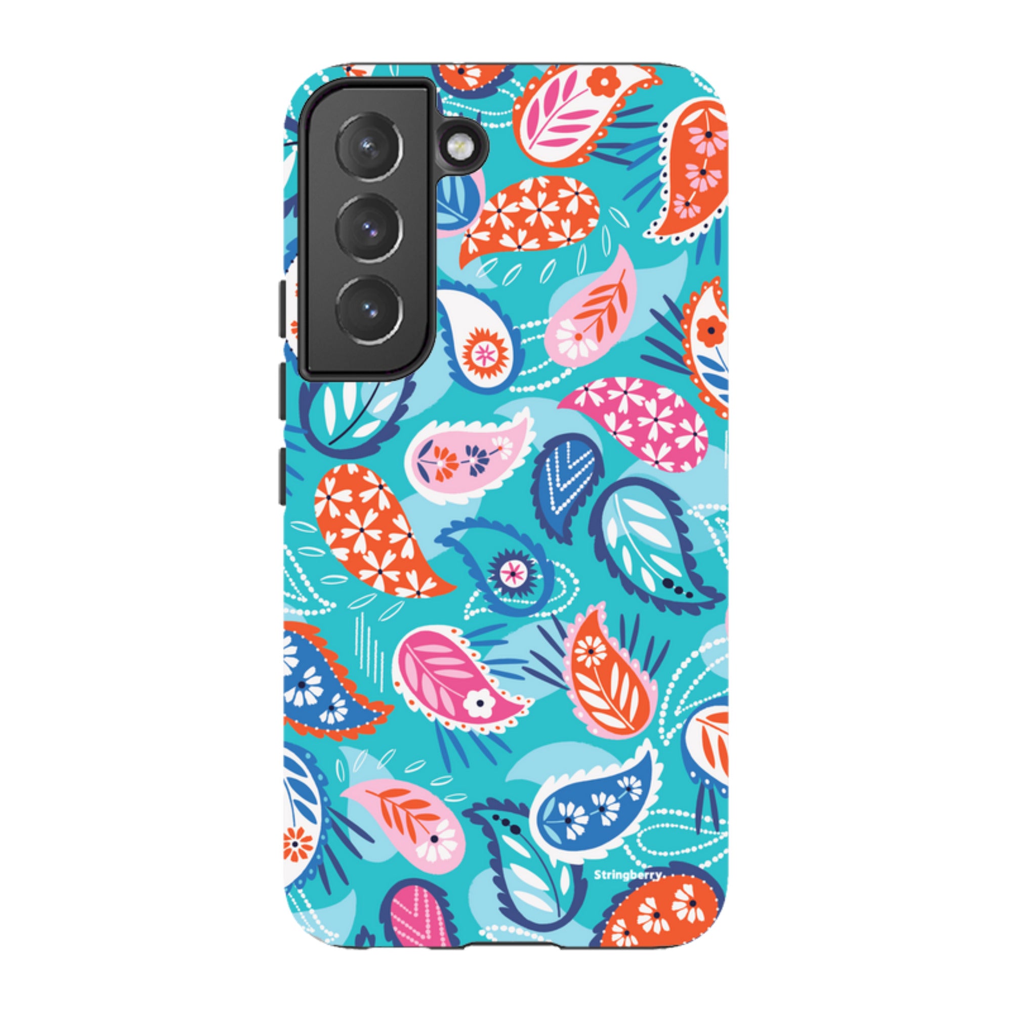 Samsung Tough Case - Paisley Blue By Ali Brookes