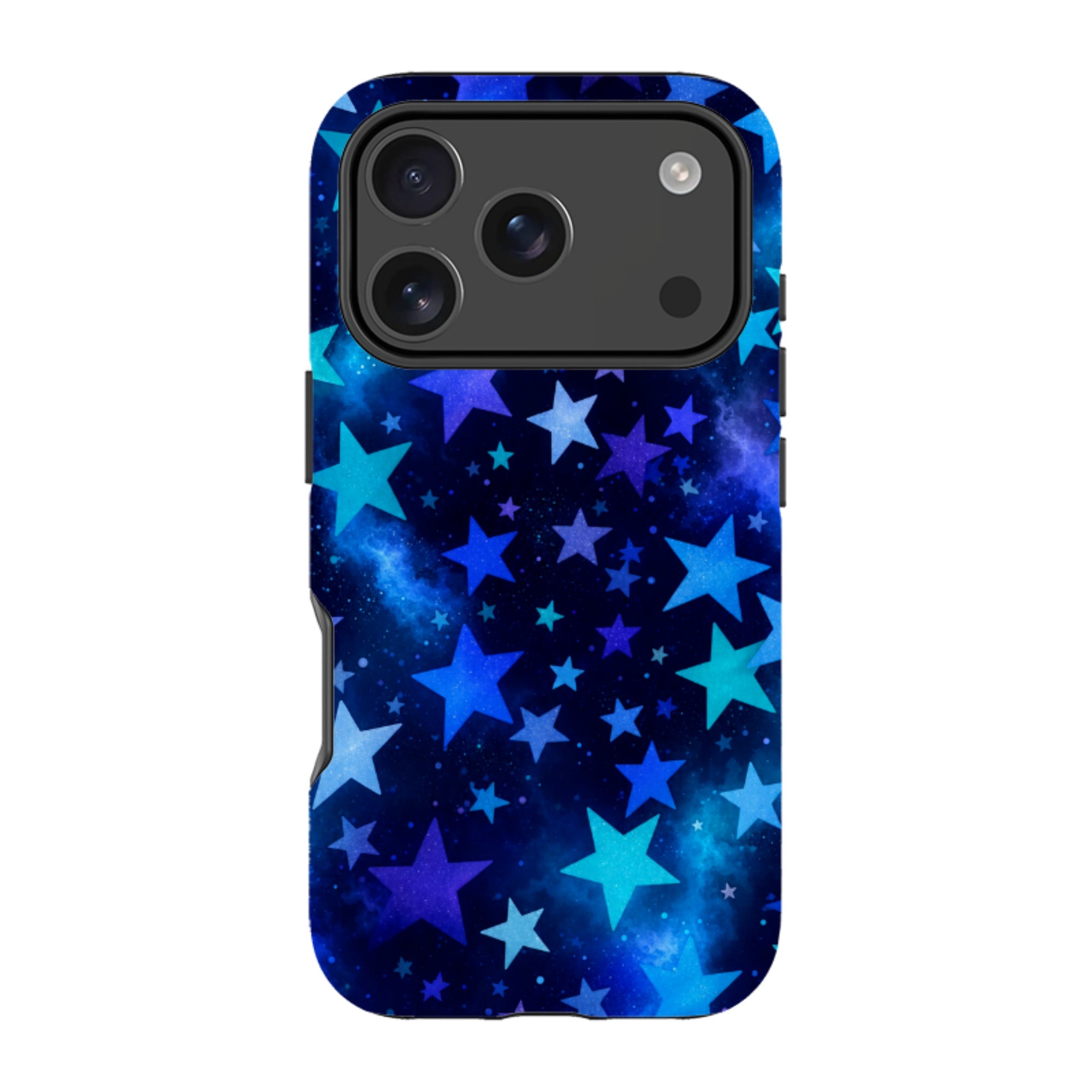 iPhone Tough Case - Blue Galaxy Star