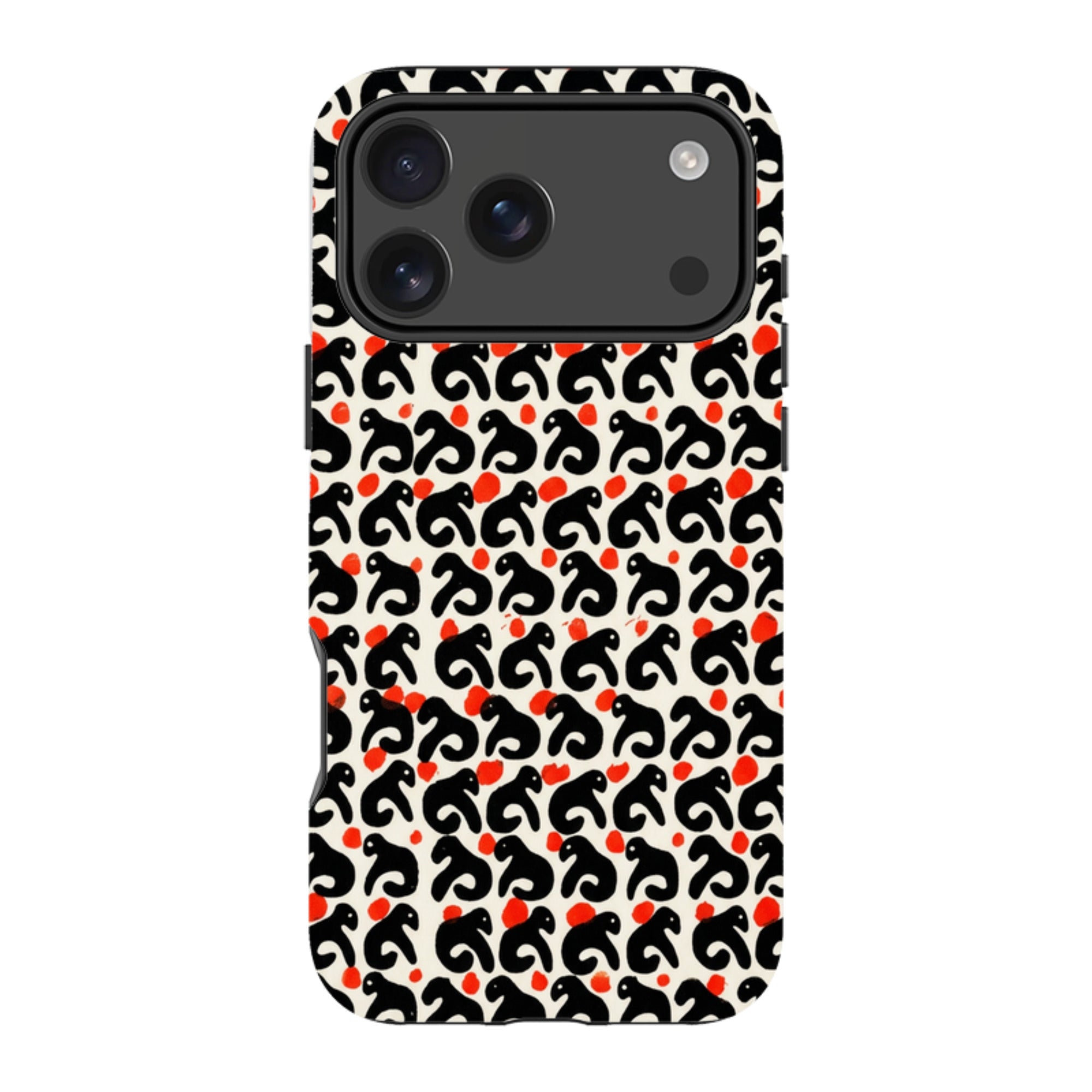 iPhone MagSafe Tough Case - Abstract Cutouts