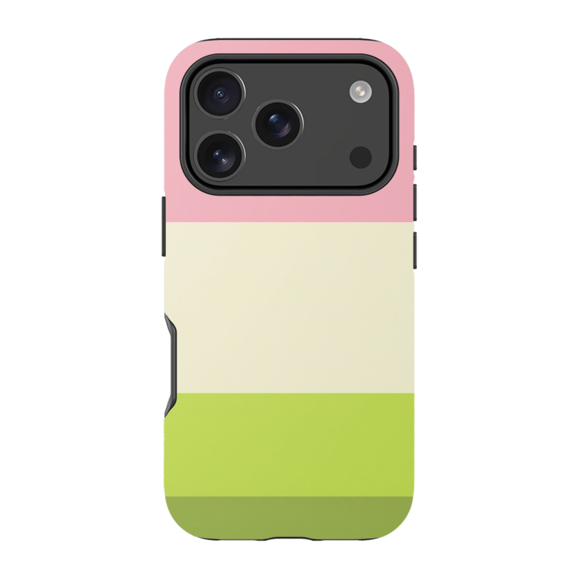 iPhone Tough Case - Pink & Sage Green