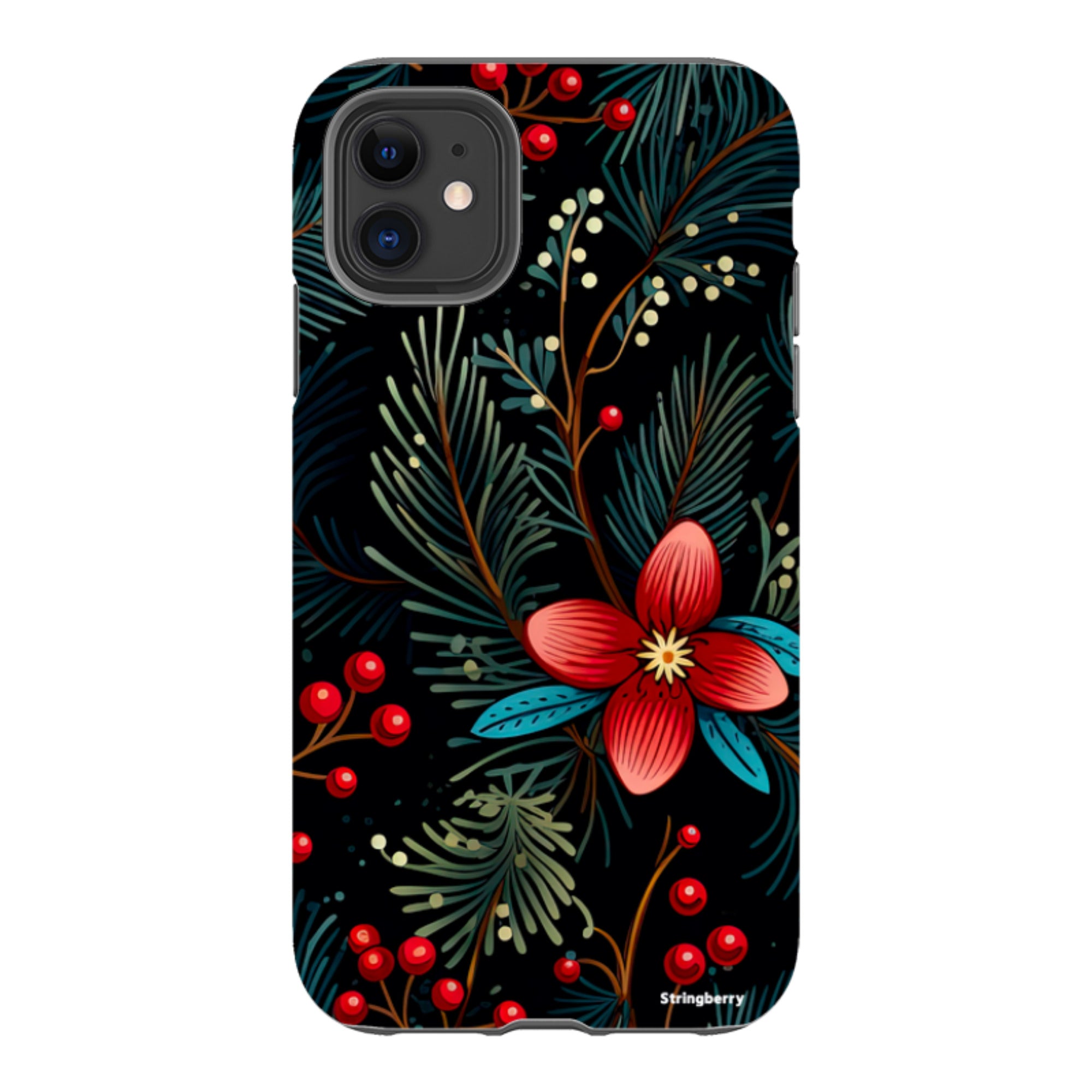 iPhone Tough Case - Red Berries