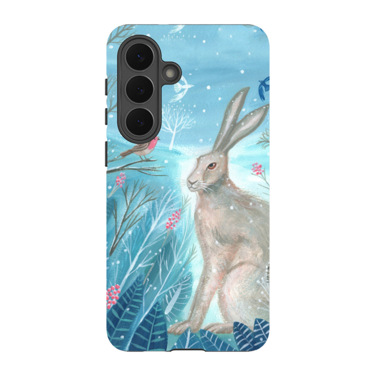 Samsung Tough Case - Winter Hare By Mary Stubberfield