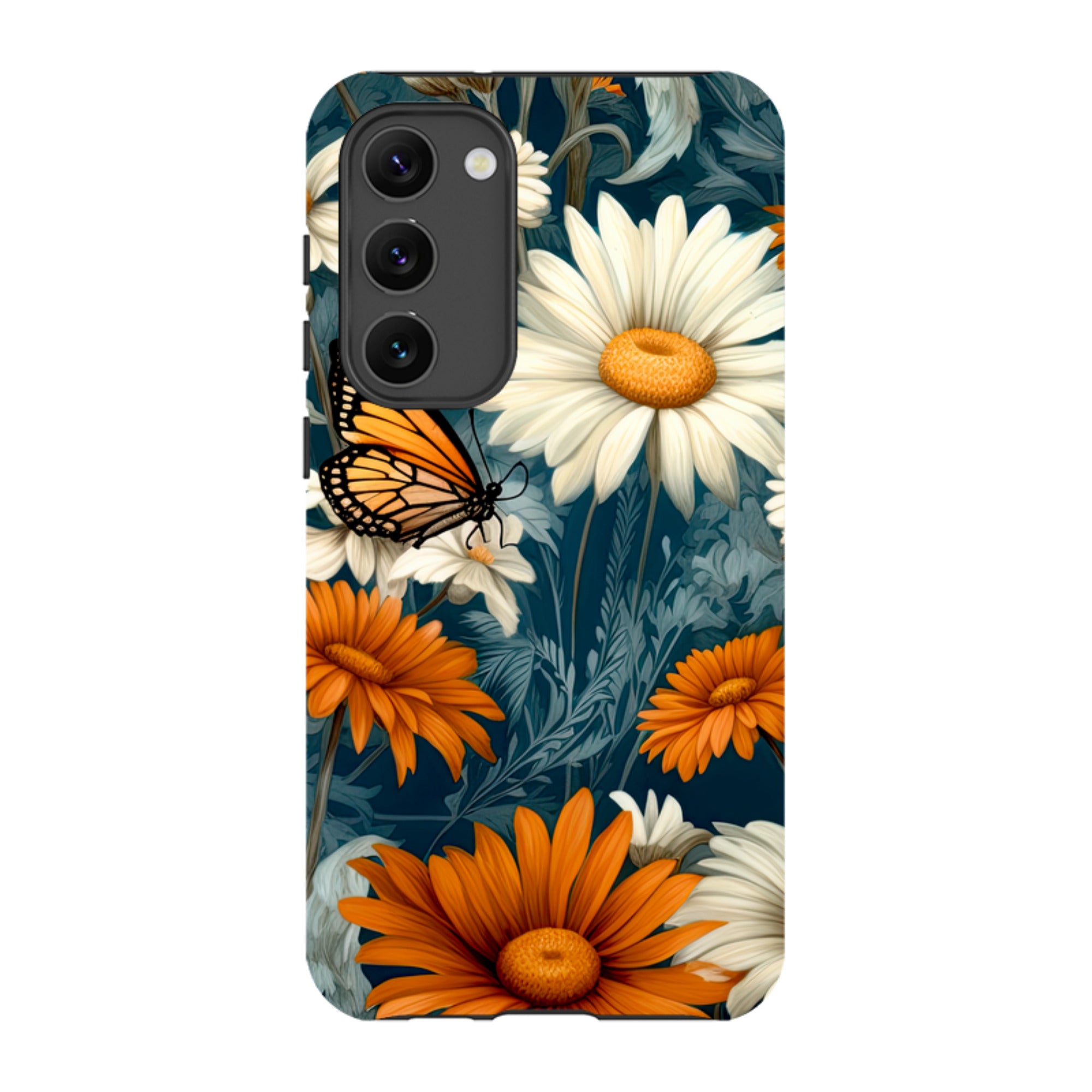 Samsung Tough Case - Butterfly Daisies