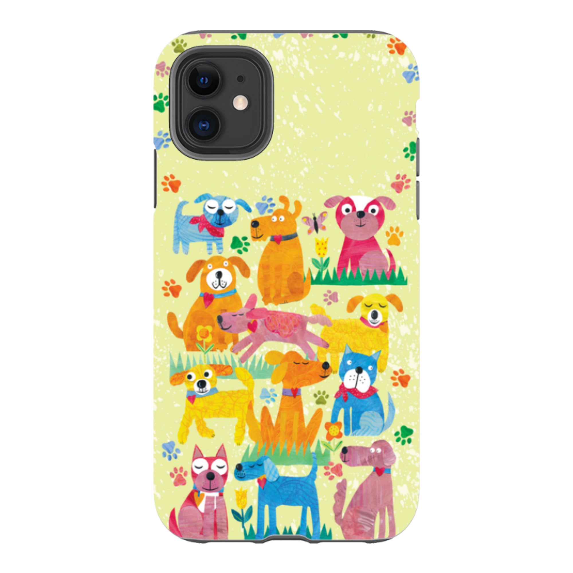iPhone Tough Case - Dogs in the park By Tracey English