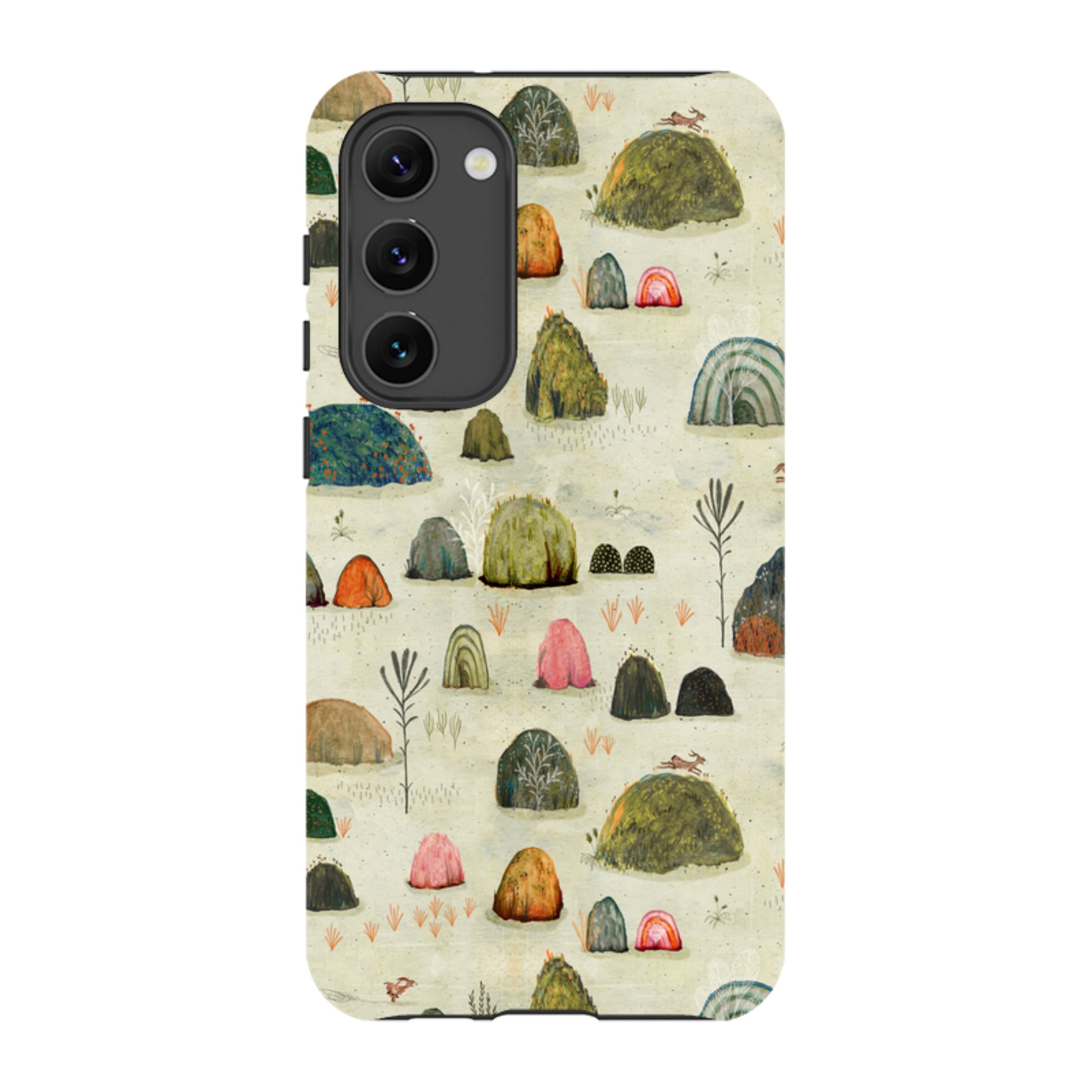 Samsung Tough Case - Sunset Mossy Hills By Katherine Quinn