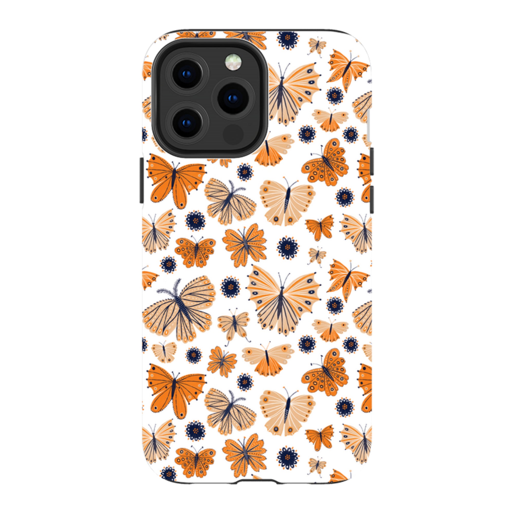 iPhone Tough Case - Butterfly Patterns By Lee Foster Wilson