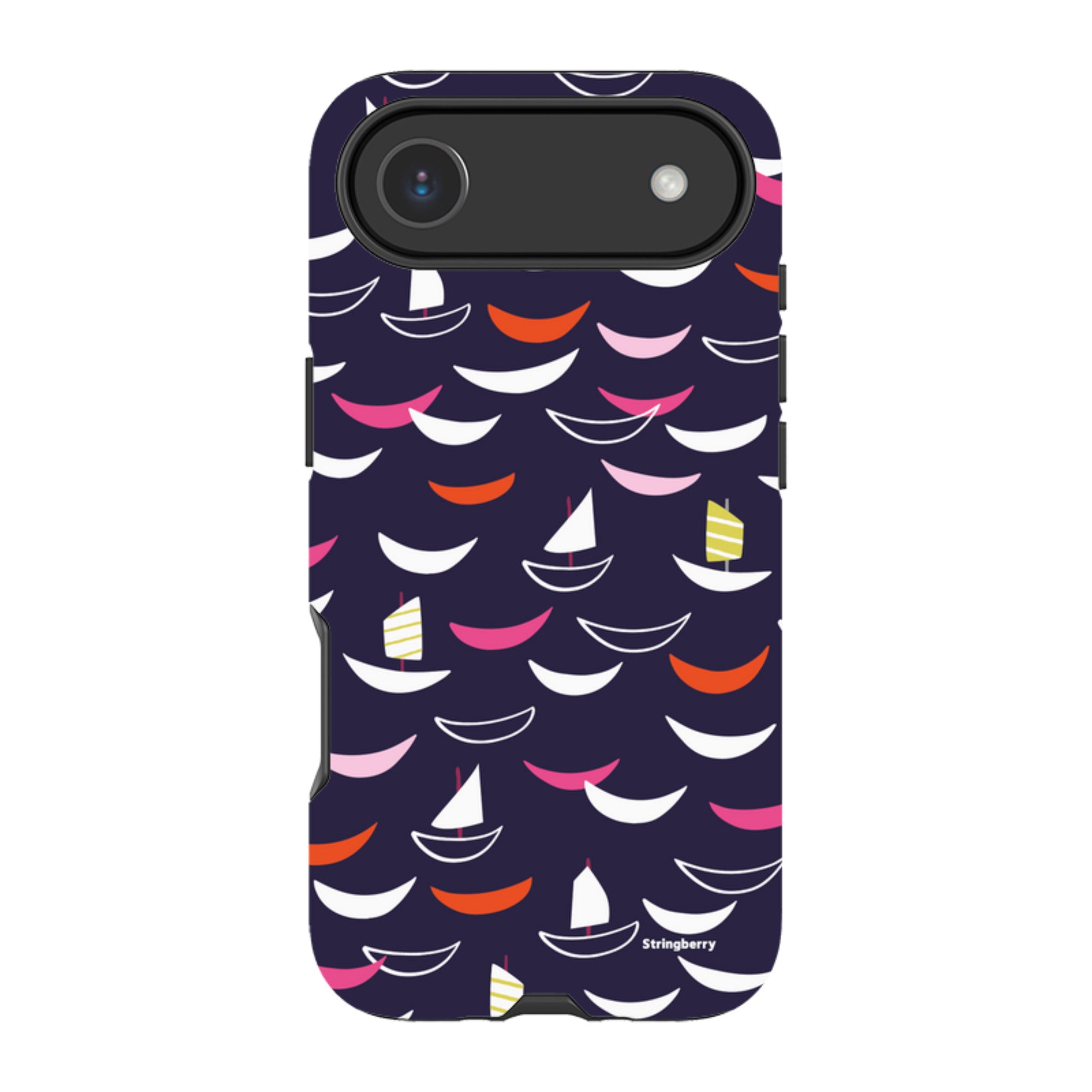 iPhone MagSafe Tough Case -  Little Boats By Ali Brookes
