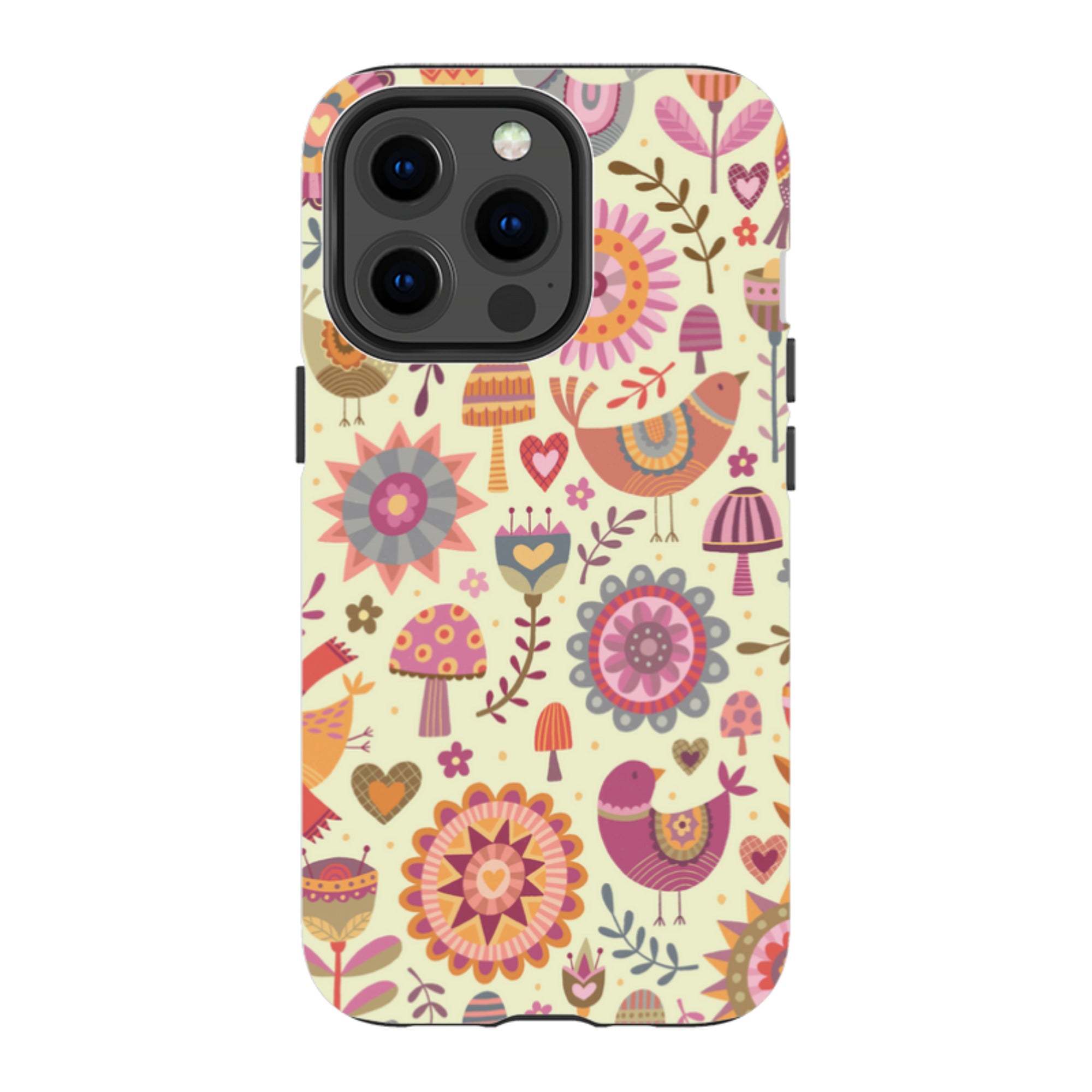 iPhone MagSafe Tough Case -  Bird Pattern II By Suzy Taylor