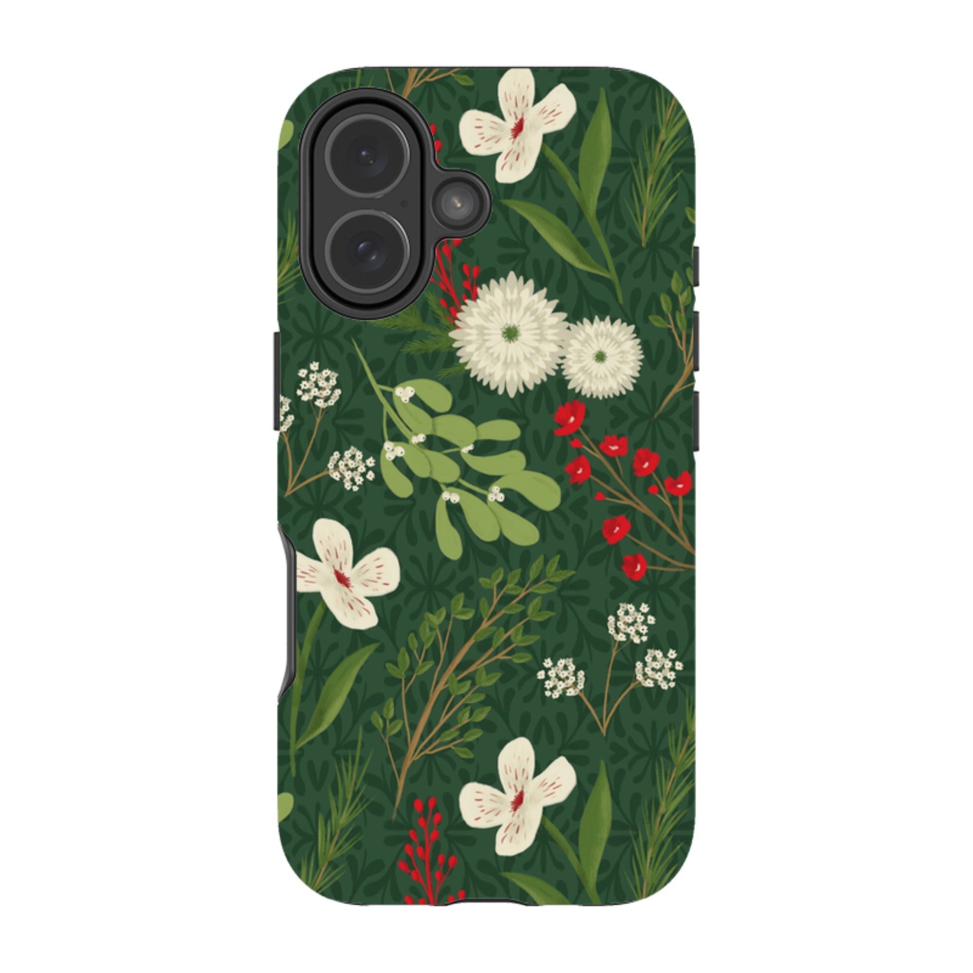 iPhone Tough Case - Holiday Foliage By Abby Jacobs