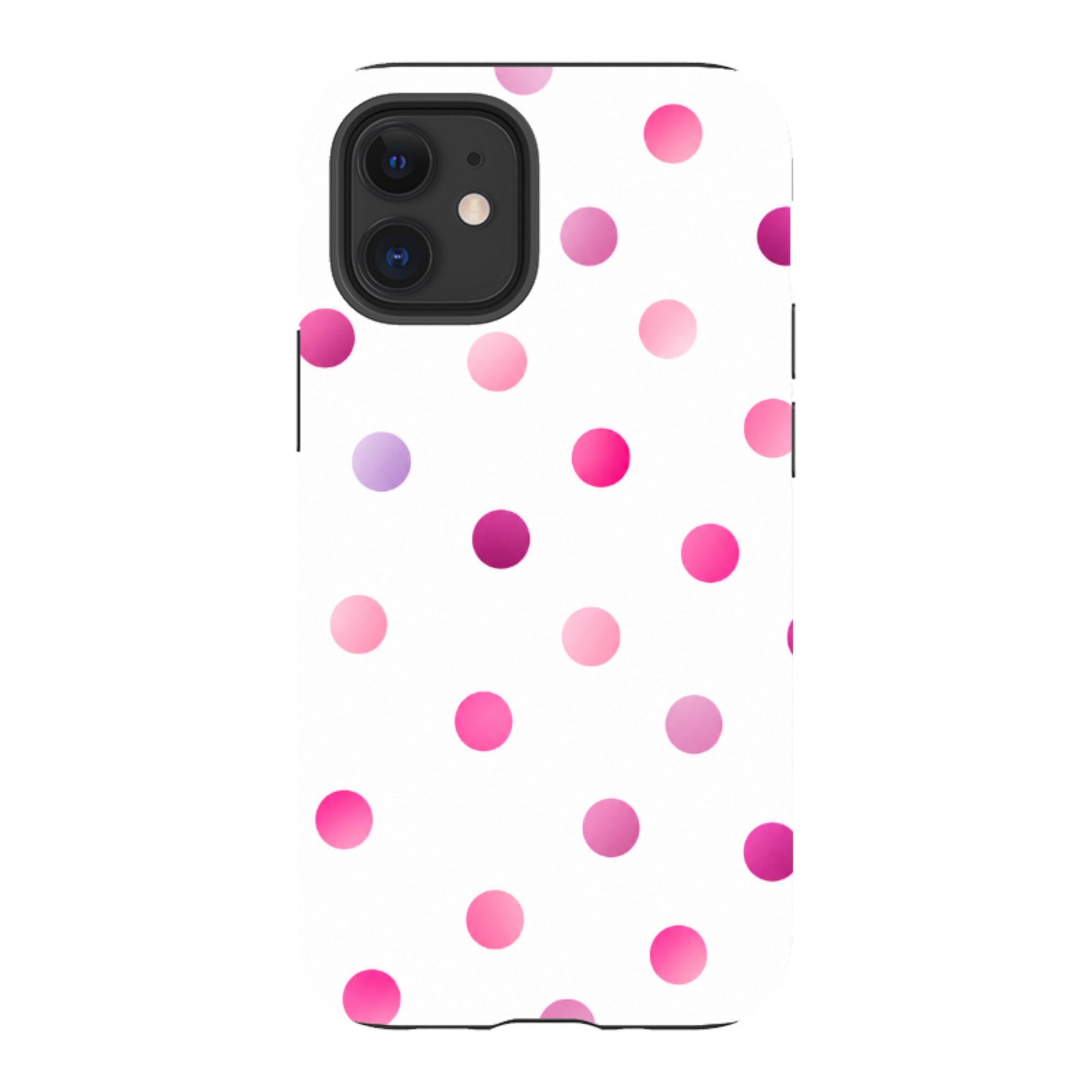 iPhone Tough Case - Pink Polka Dot