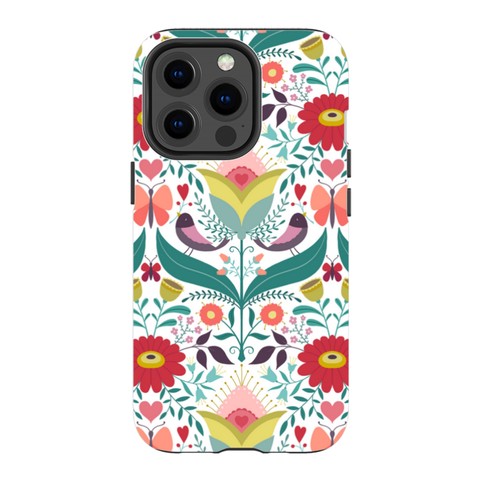 iPhone MagSafe Tough Case -  Bird Pattern IV By Suzy Taylor