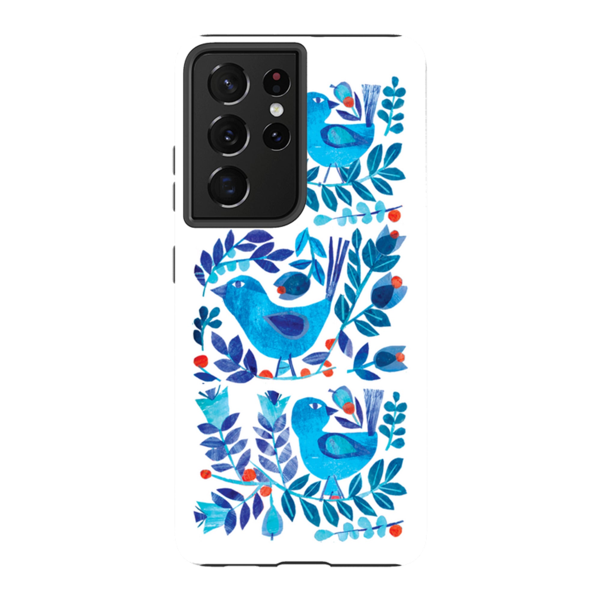 Samsung Tough Case - Scandi Birds By Tracey English