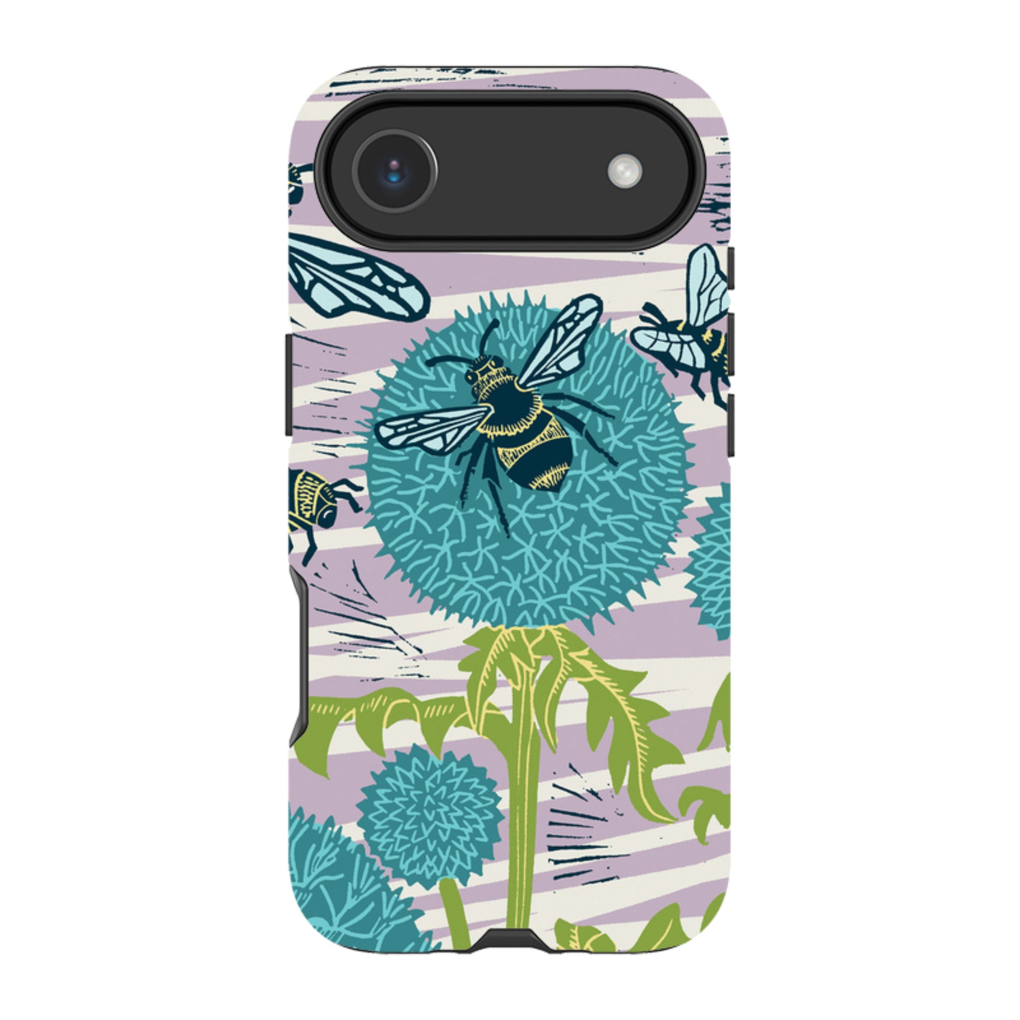iPhone Tough Case - Pollinating Bees By Kate Heiss