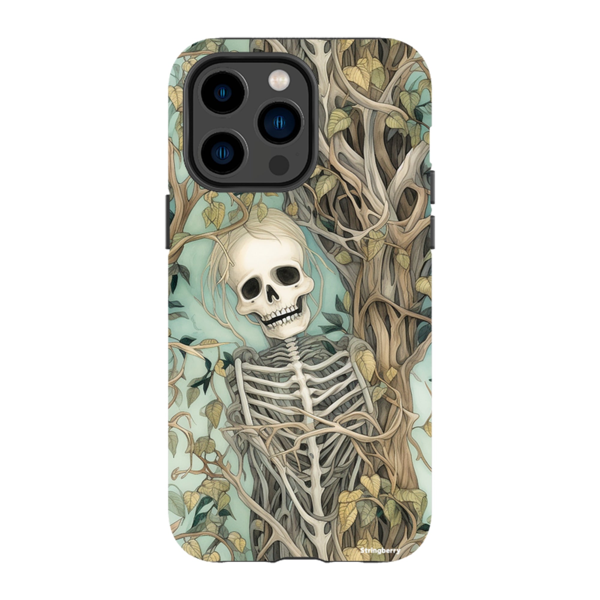 iPhone MagSafe Tough Case - Skeletal Floral