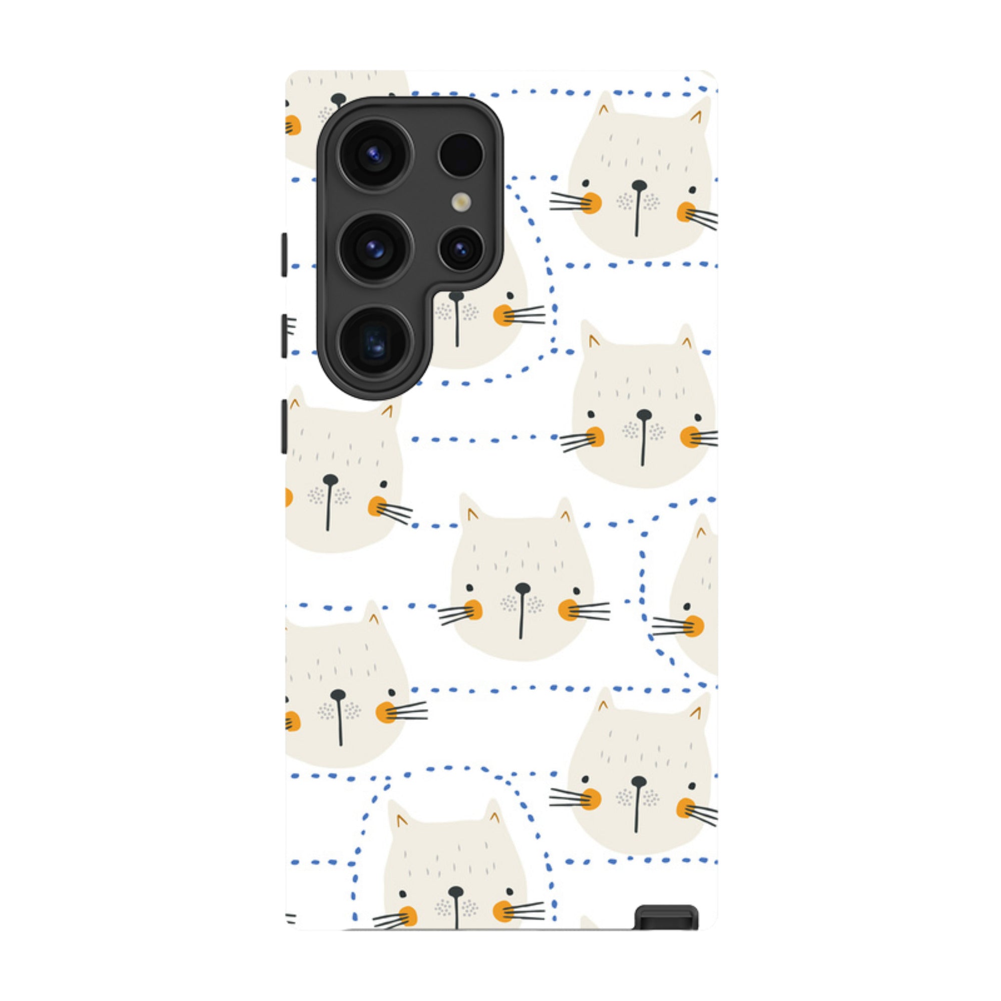 Samsung Tough Case - Cat Tiles