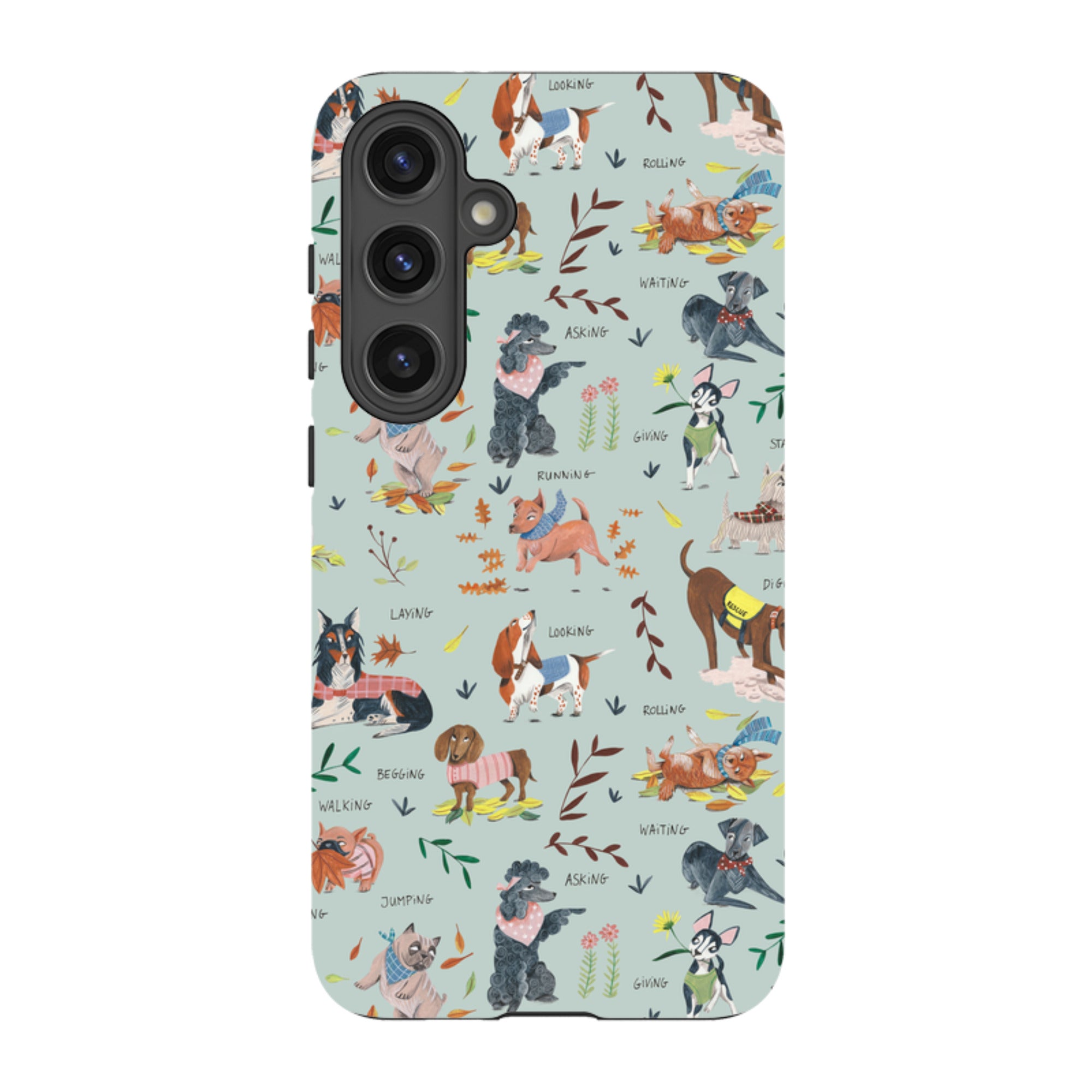 Samsung Tough Case - Dog Pattern II By Caroline Bonne Muller