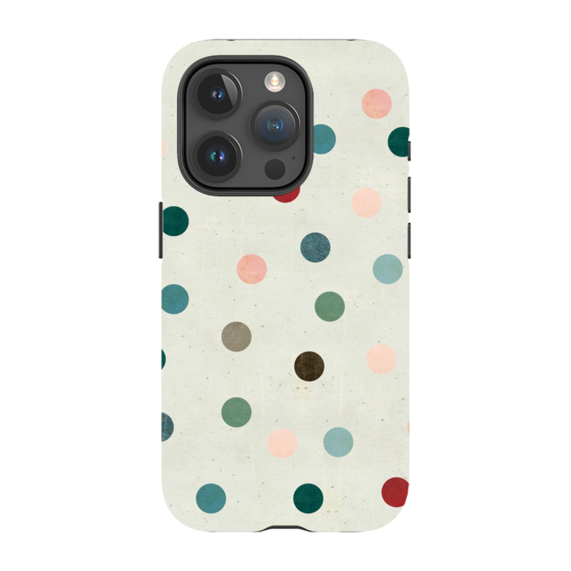 iPhone Tough Case - Whale Rider Dots By Katherine Quinn