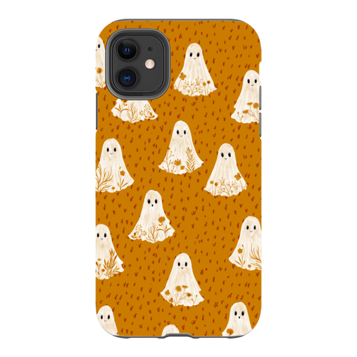iPhone Tough Case - Floral Ghosts - Spice By Katherine Quinn
