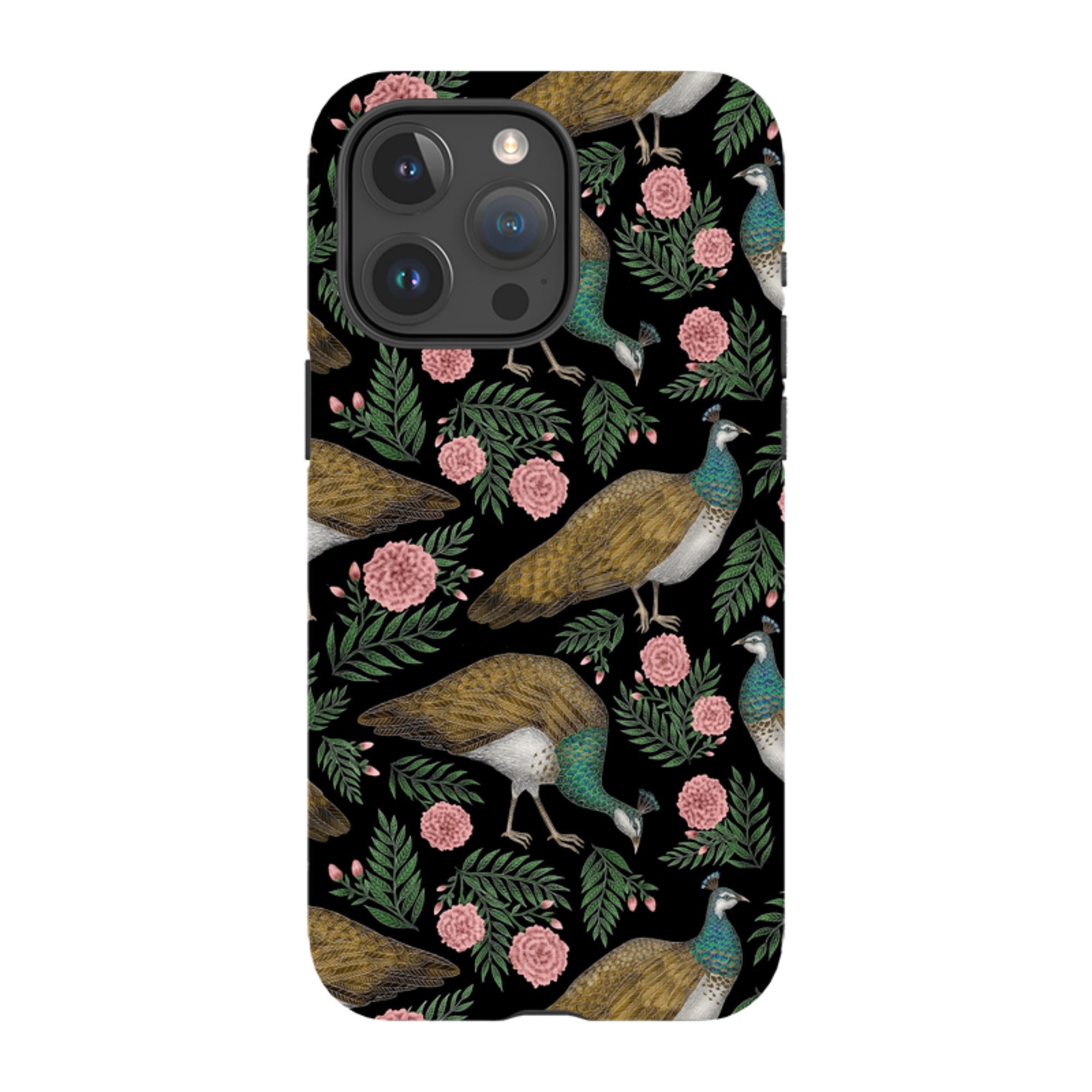 iPhone Tough Case - Peahen By Catherine Rowe