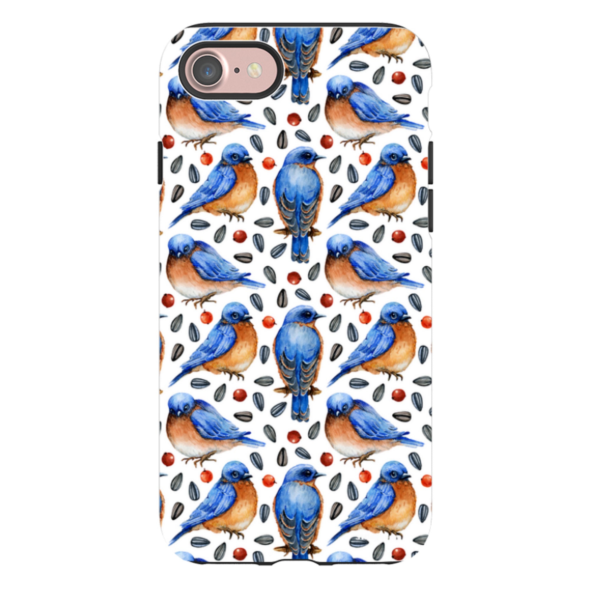 iPhone Tough Case - Bluebirds II