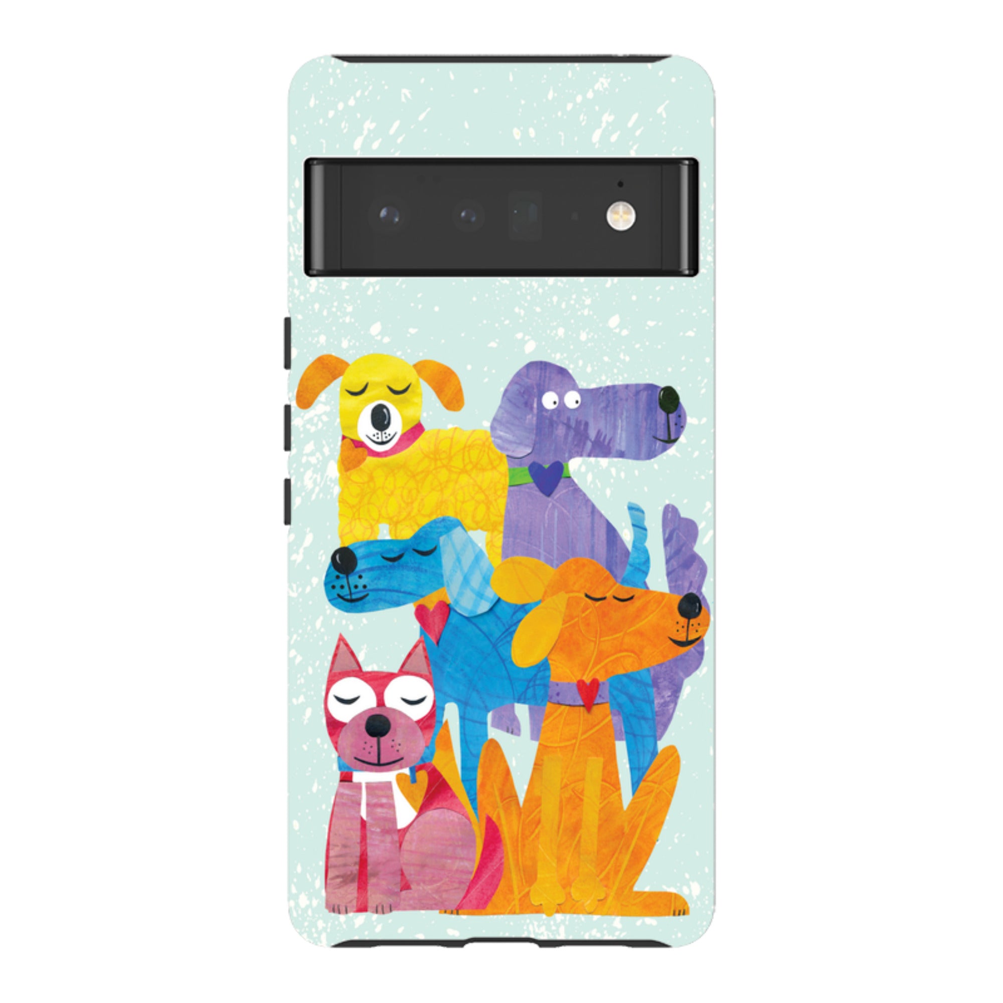 Google Tough Case - Patch Work Pups By Tracey English