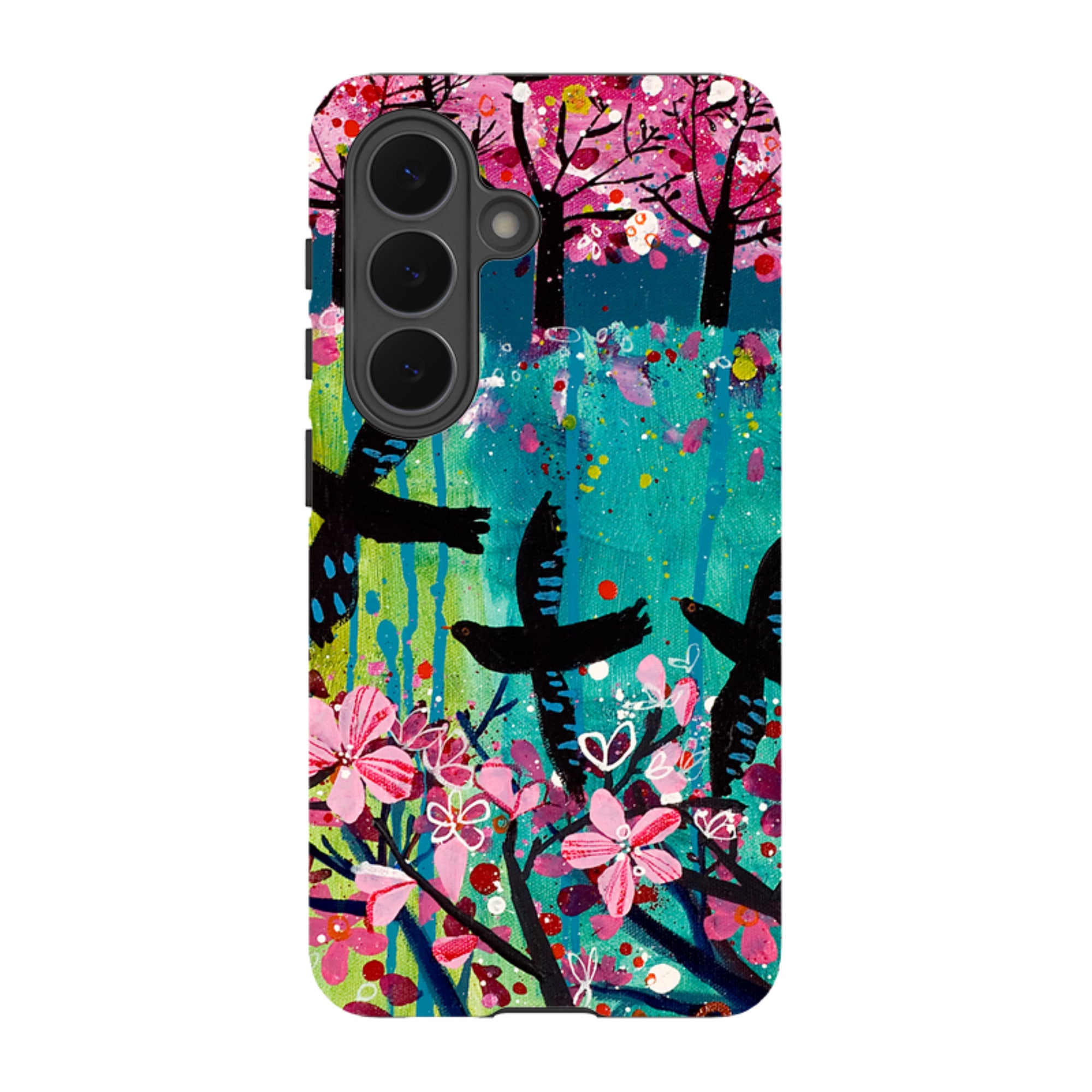Samsung Tough Case - Blackbirds By Claire West