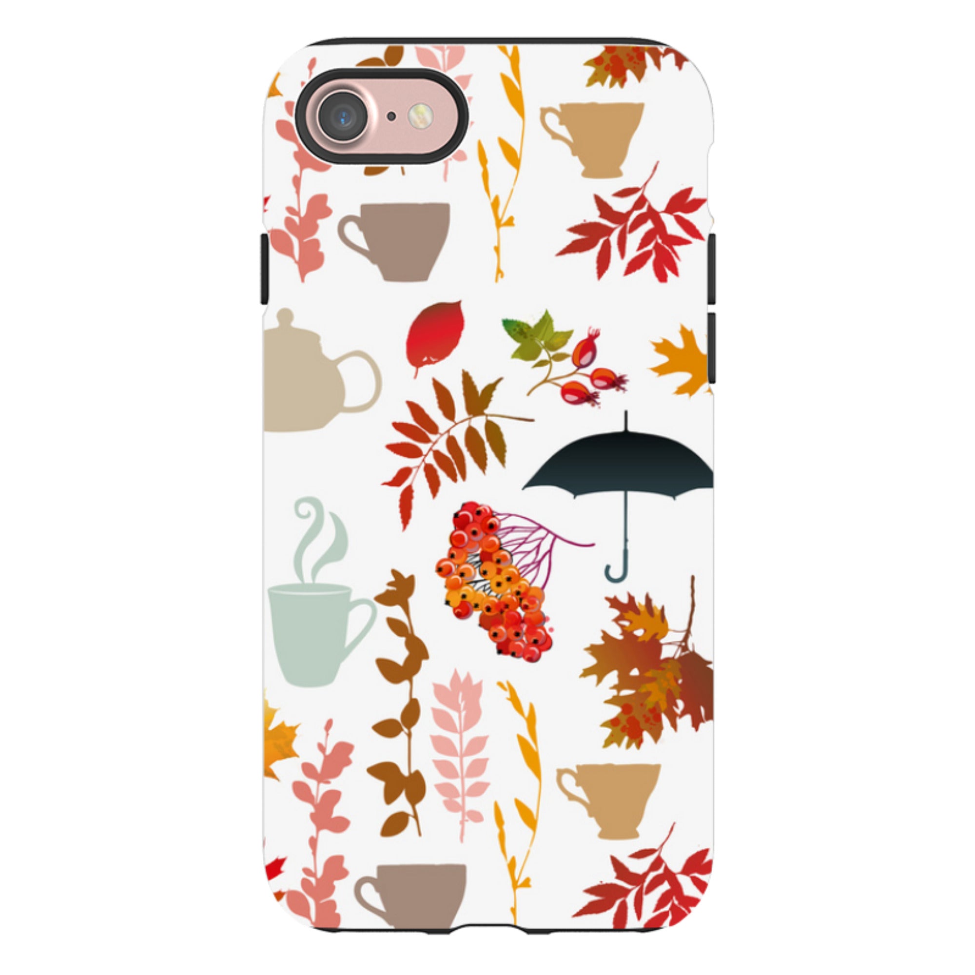 iPhone Tough Case - Autumn Pattern