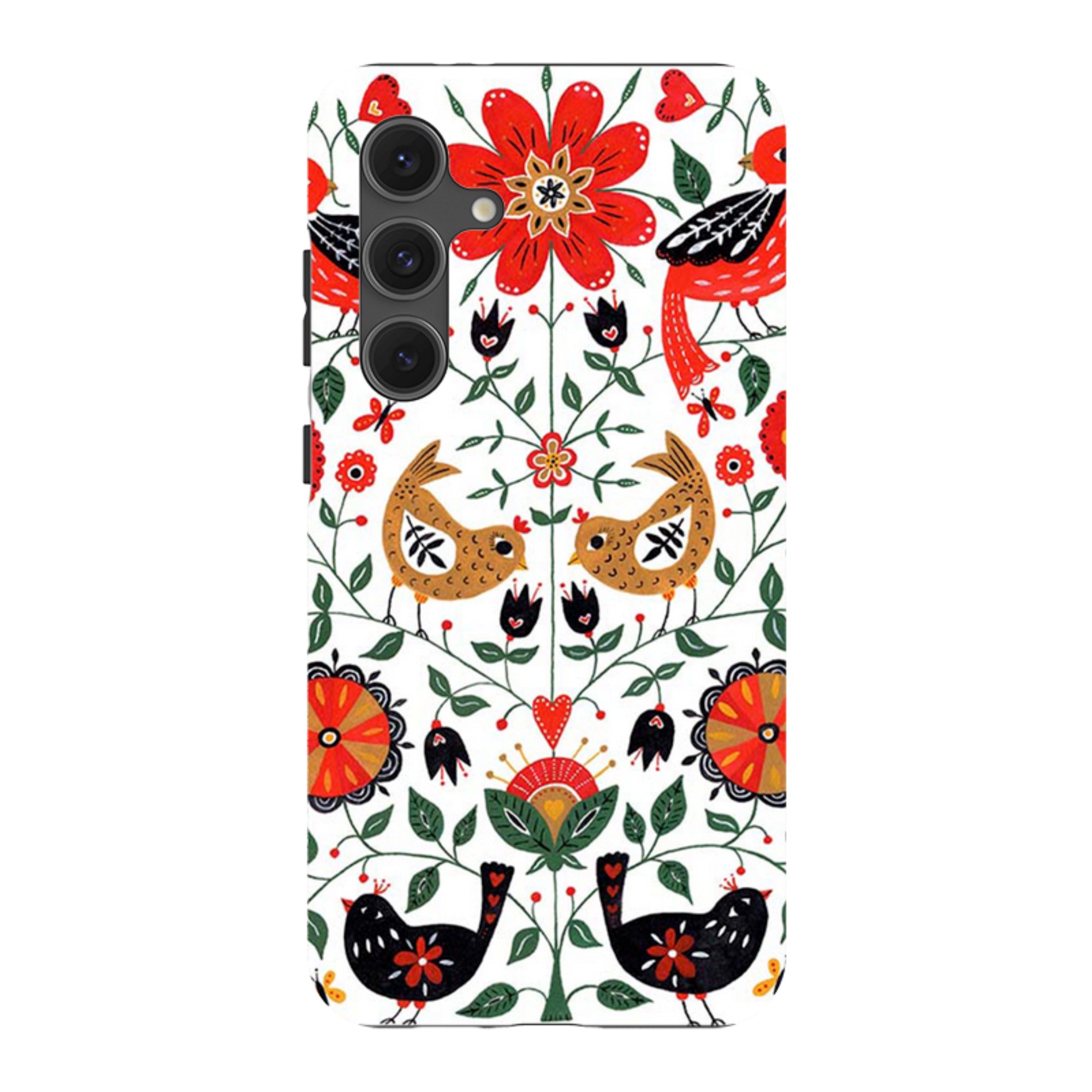 Samsung Tough Case - Birds And Floral By Suzy Taylor