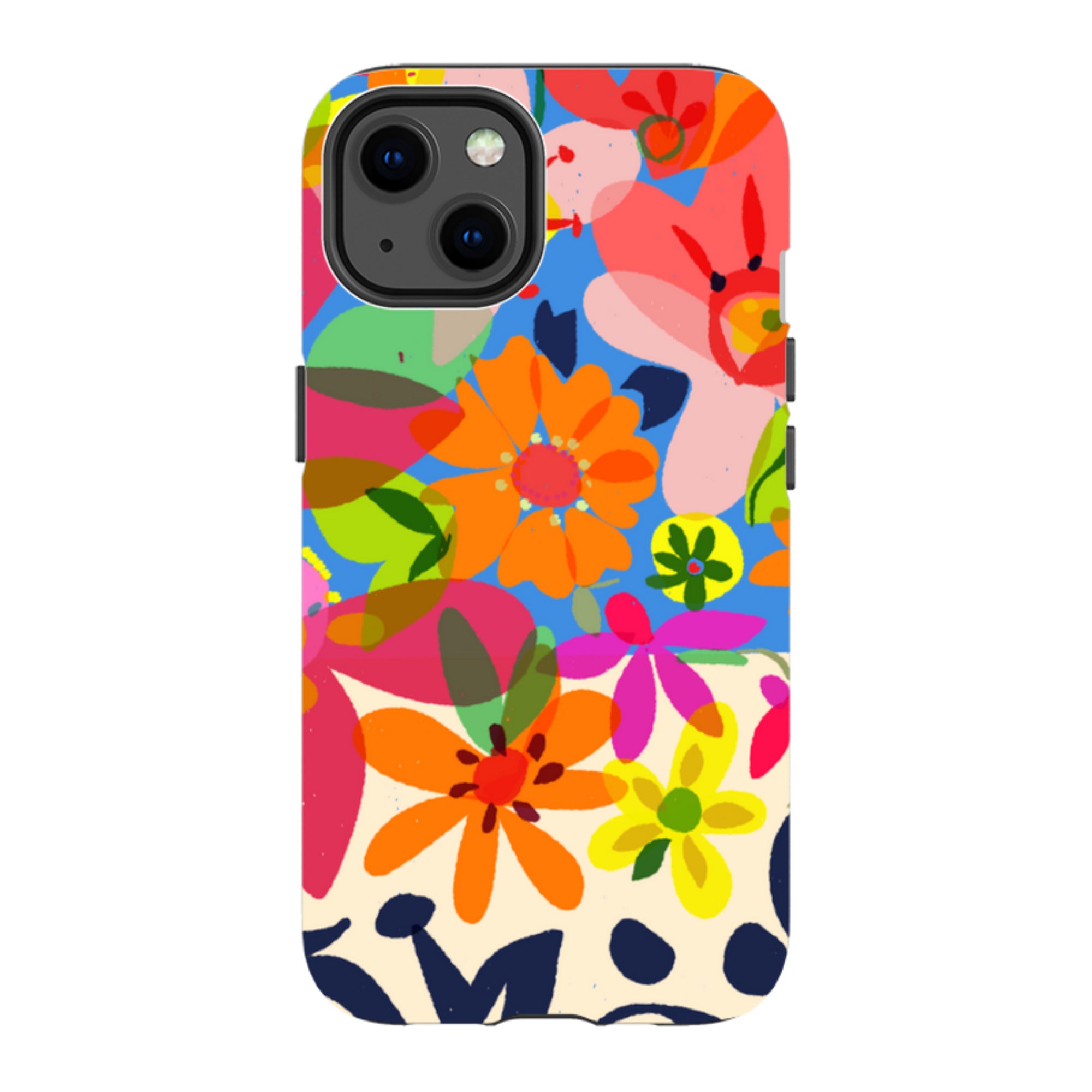 iPhone Tough Case - Beautiful Blooms By Sarah Campbell