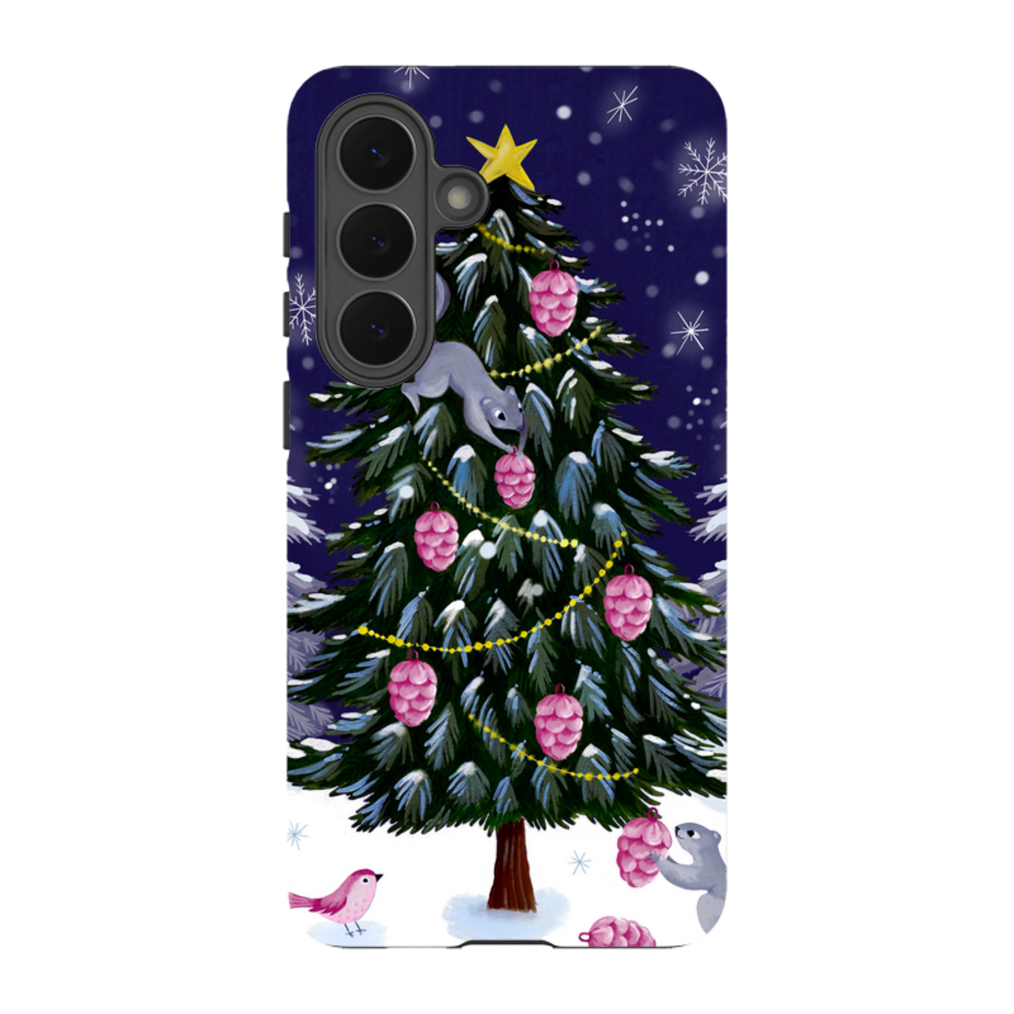 Samsung Tough Case - Squirrel Tree By Bex Parkin