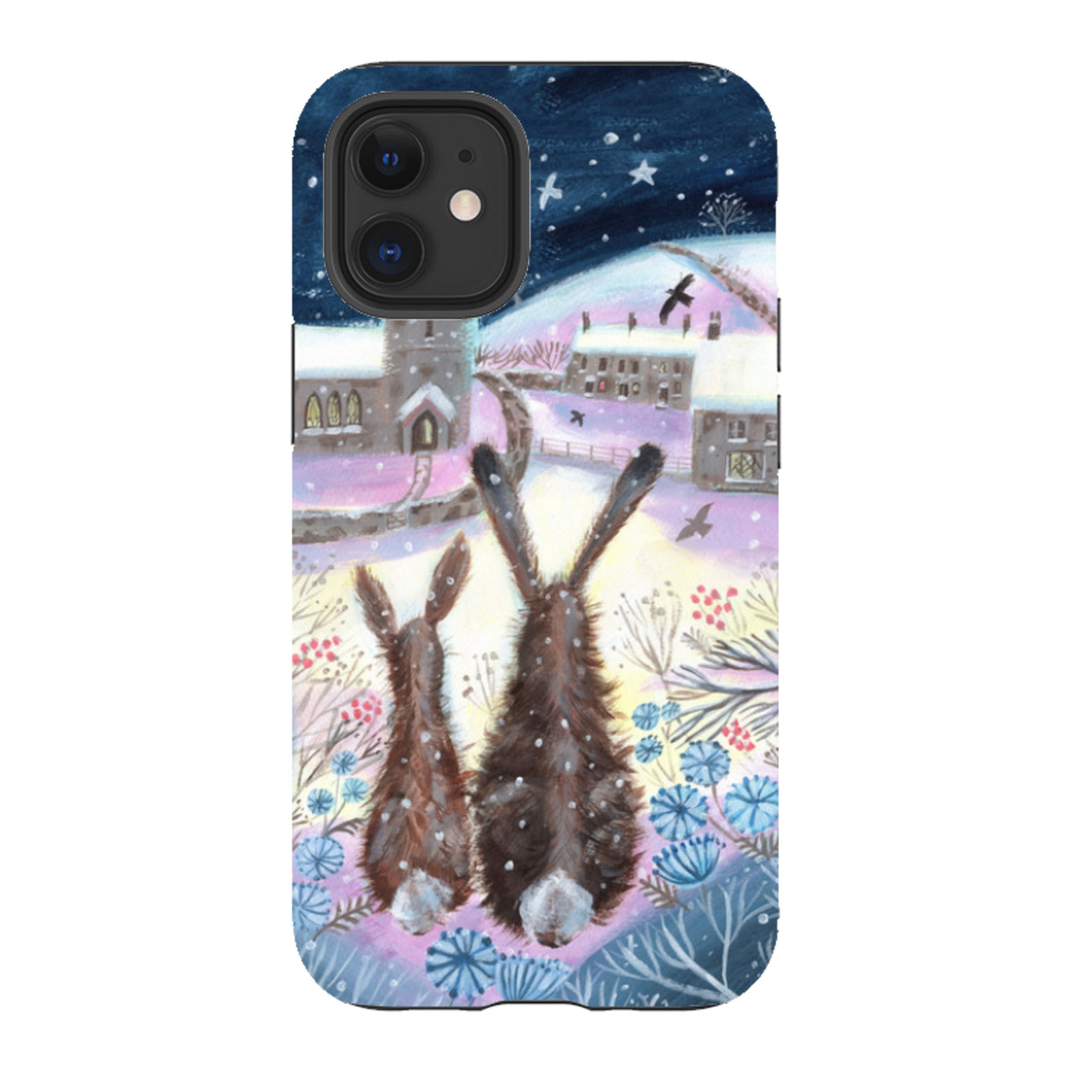 iPhone Tough Case - Rabbit & Hare By Mary Stubberfield
