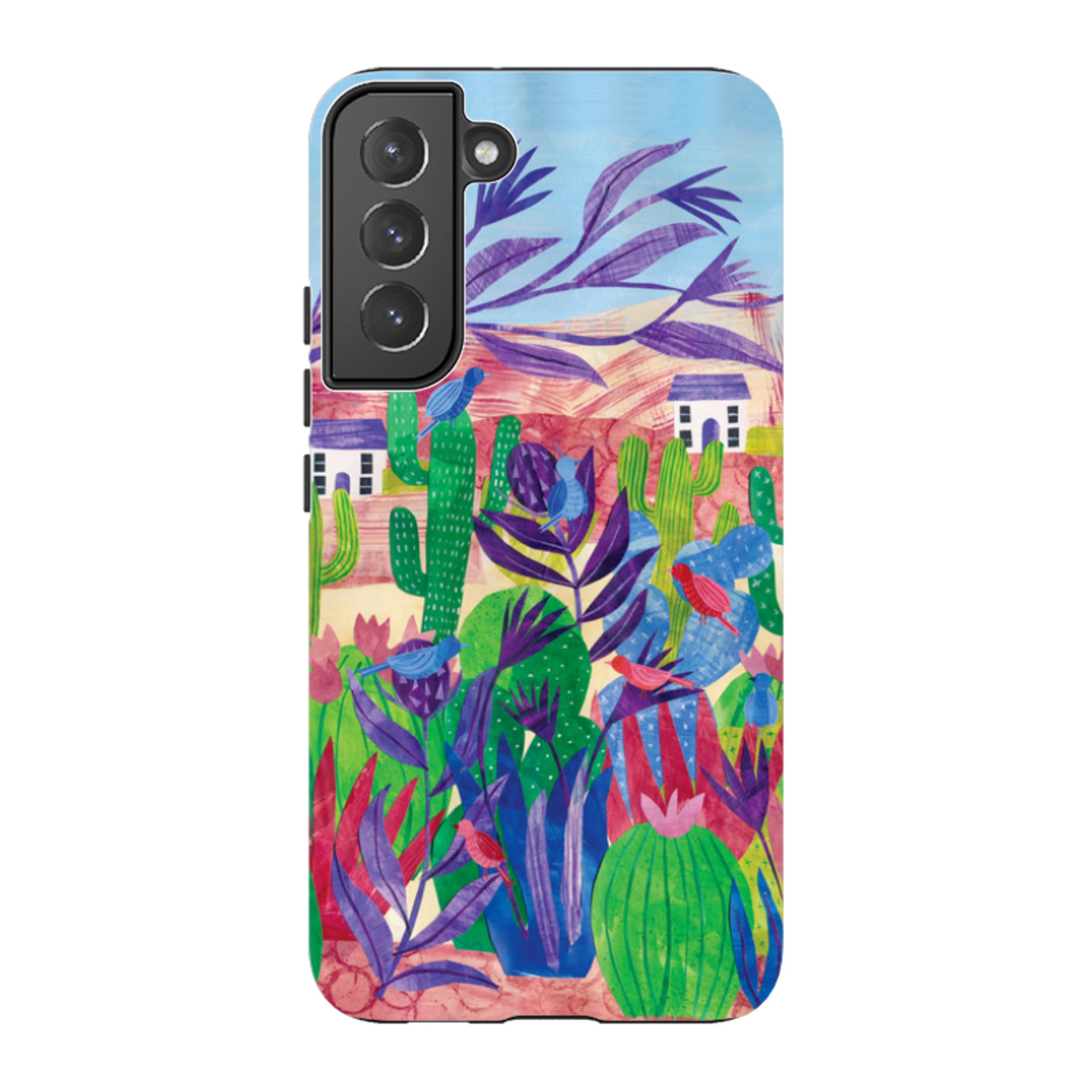Samsung Tough Case - Desert Cactus By Tracey English