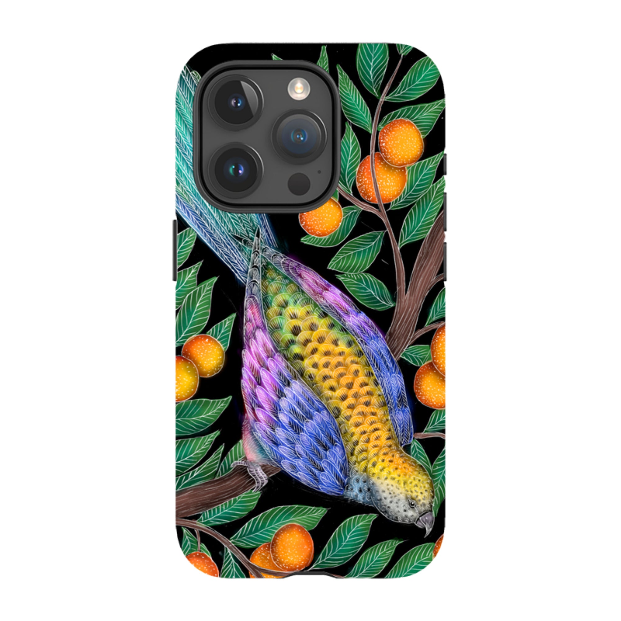 iPhone MagSafe Tough Case -  Parrot By Catherine Rowe