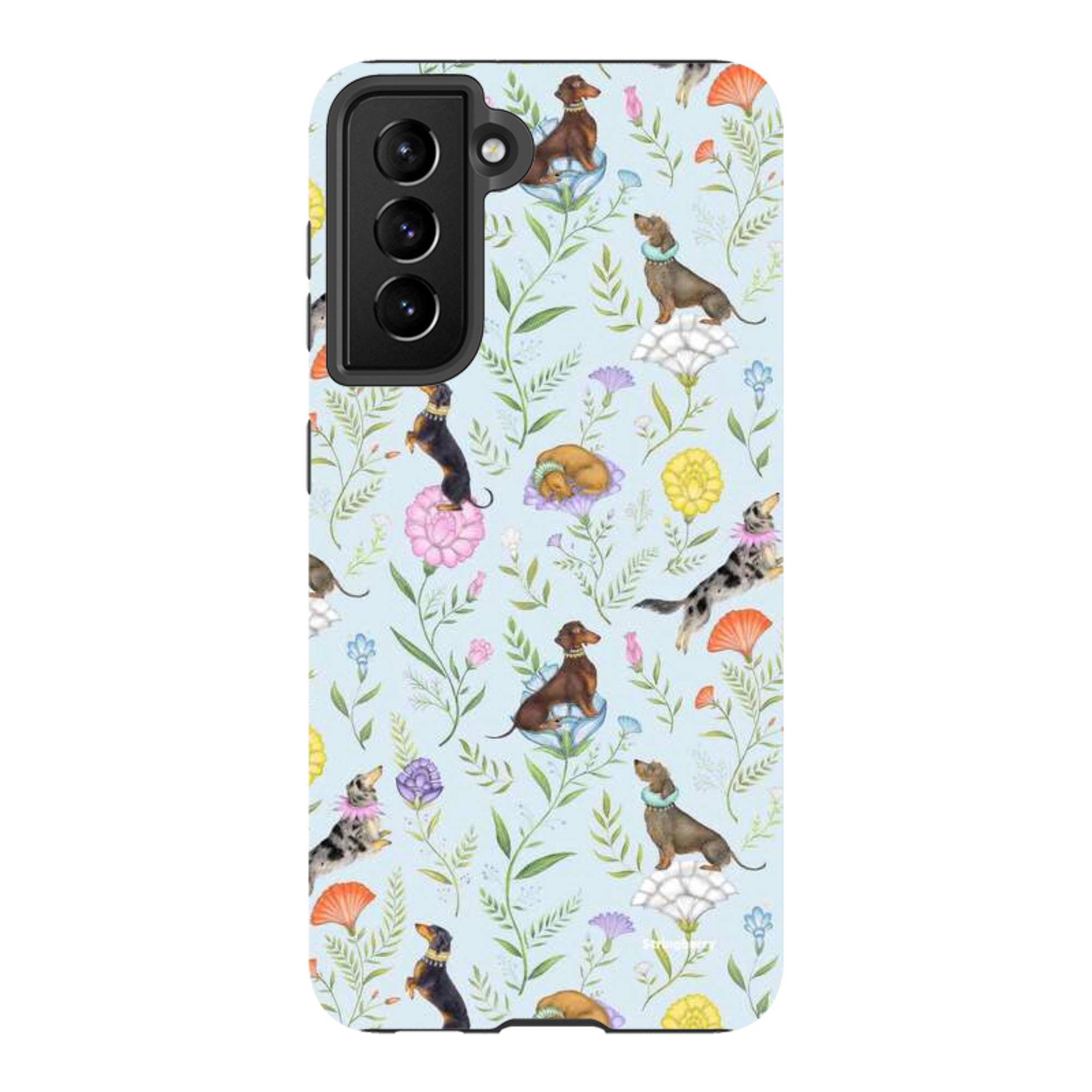 Samsung Tough Case - Doxy Day Afternoon Sky By Catherine Rowe