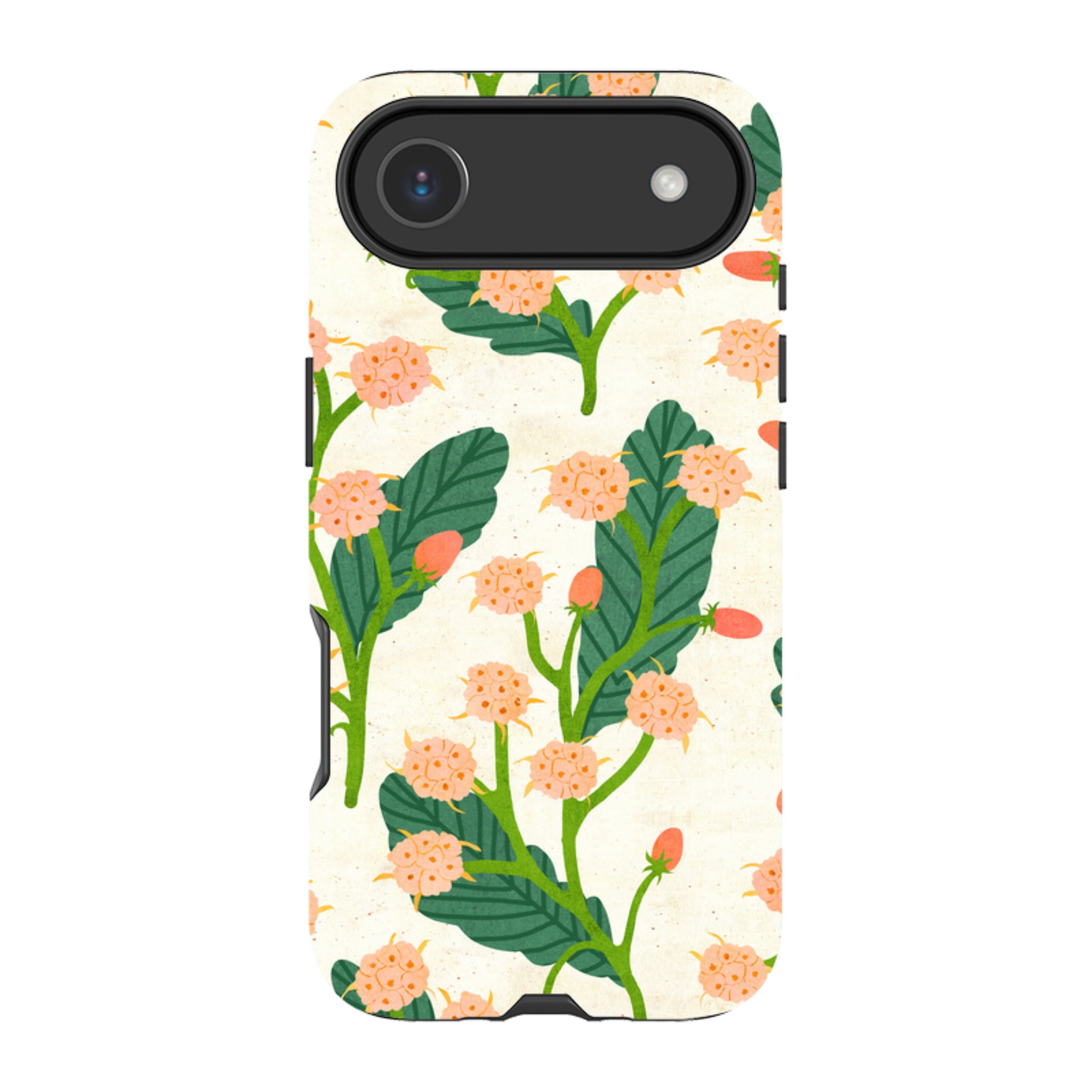 iPhone Tough Case - Summer Seeds Cream By Katherine Quinn