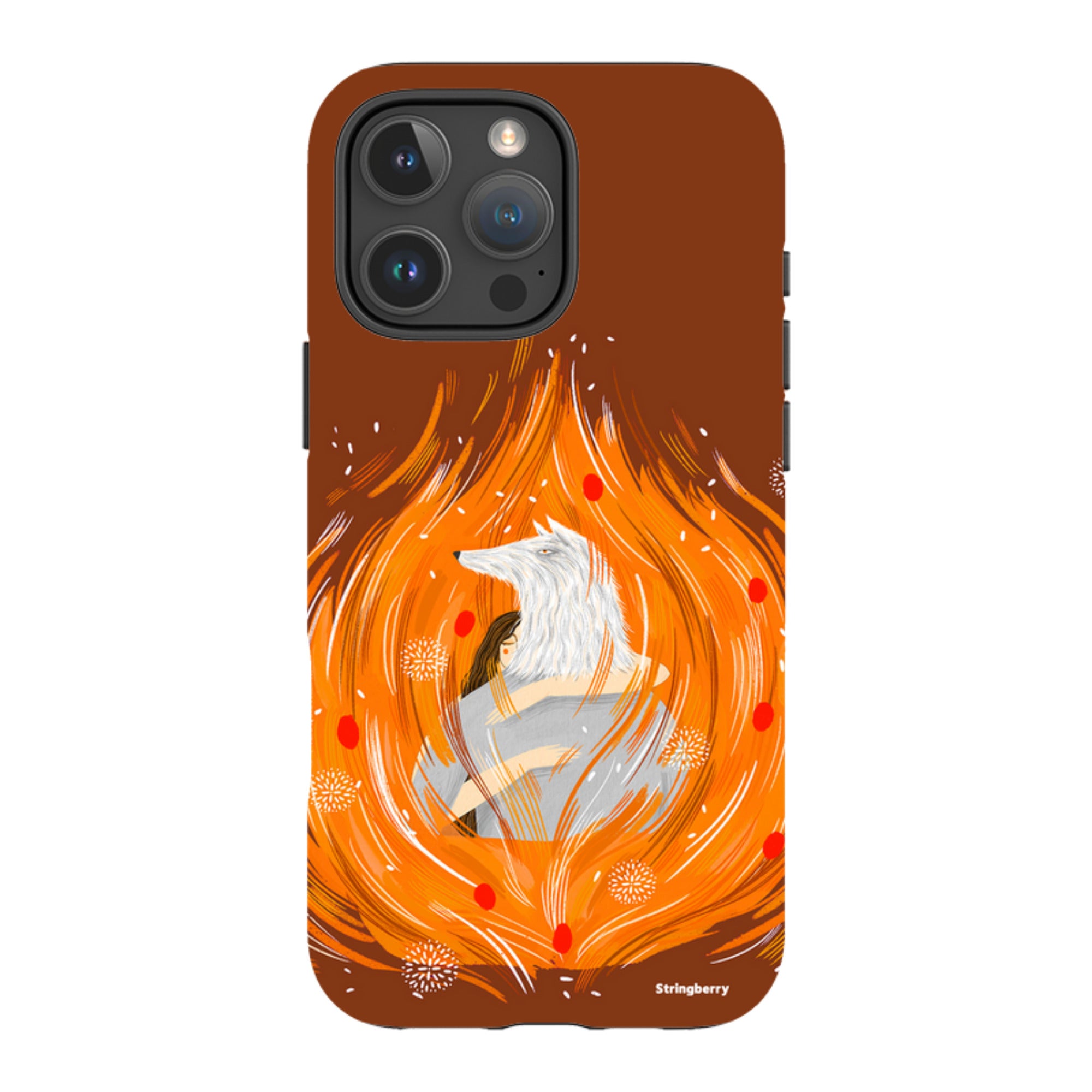 iPhone Tough Case - Fire Of Us By Madalina Andronic