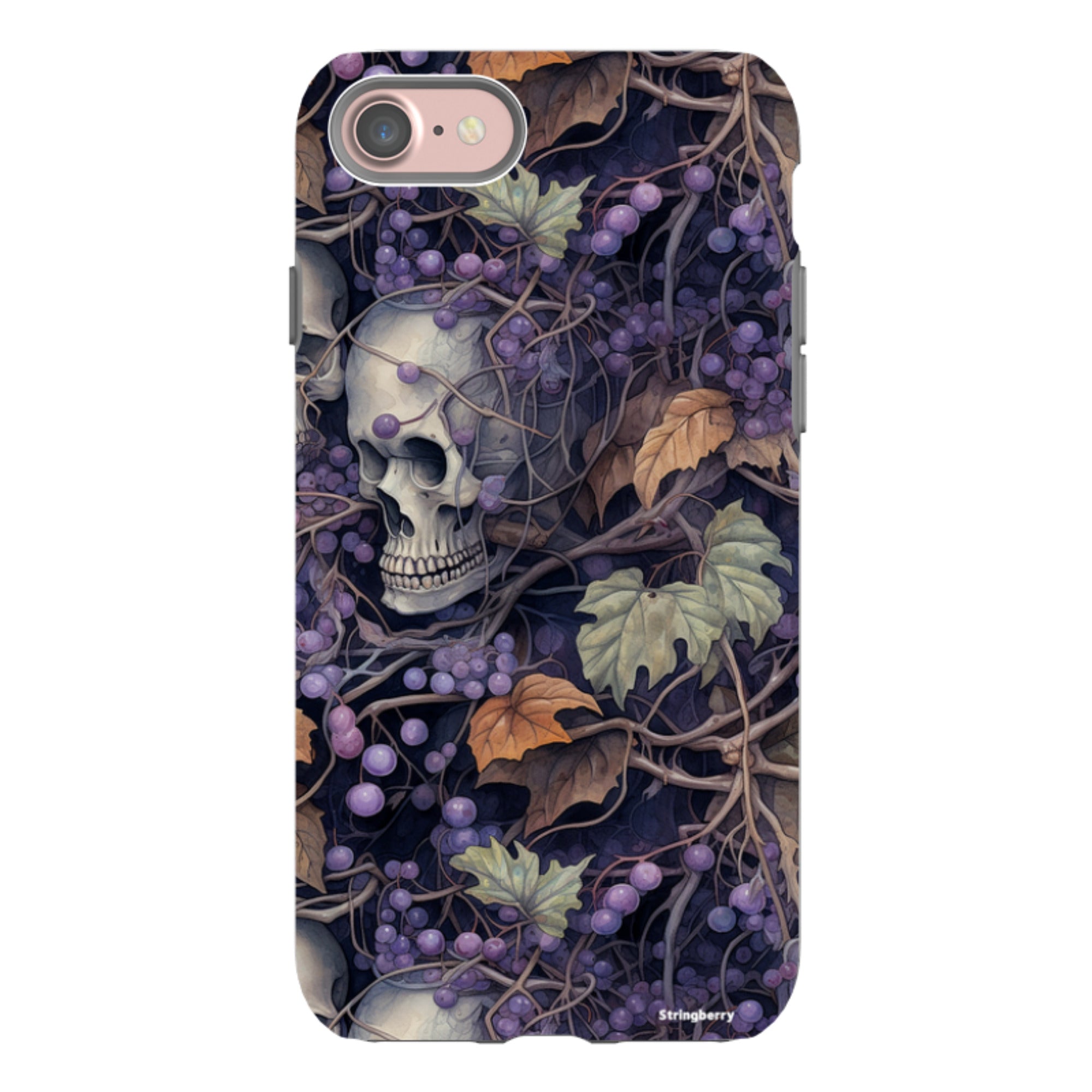 iPhone Tough Case - Grape Skull