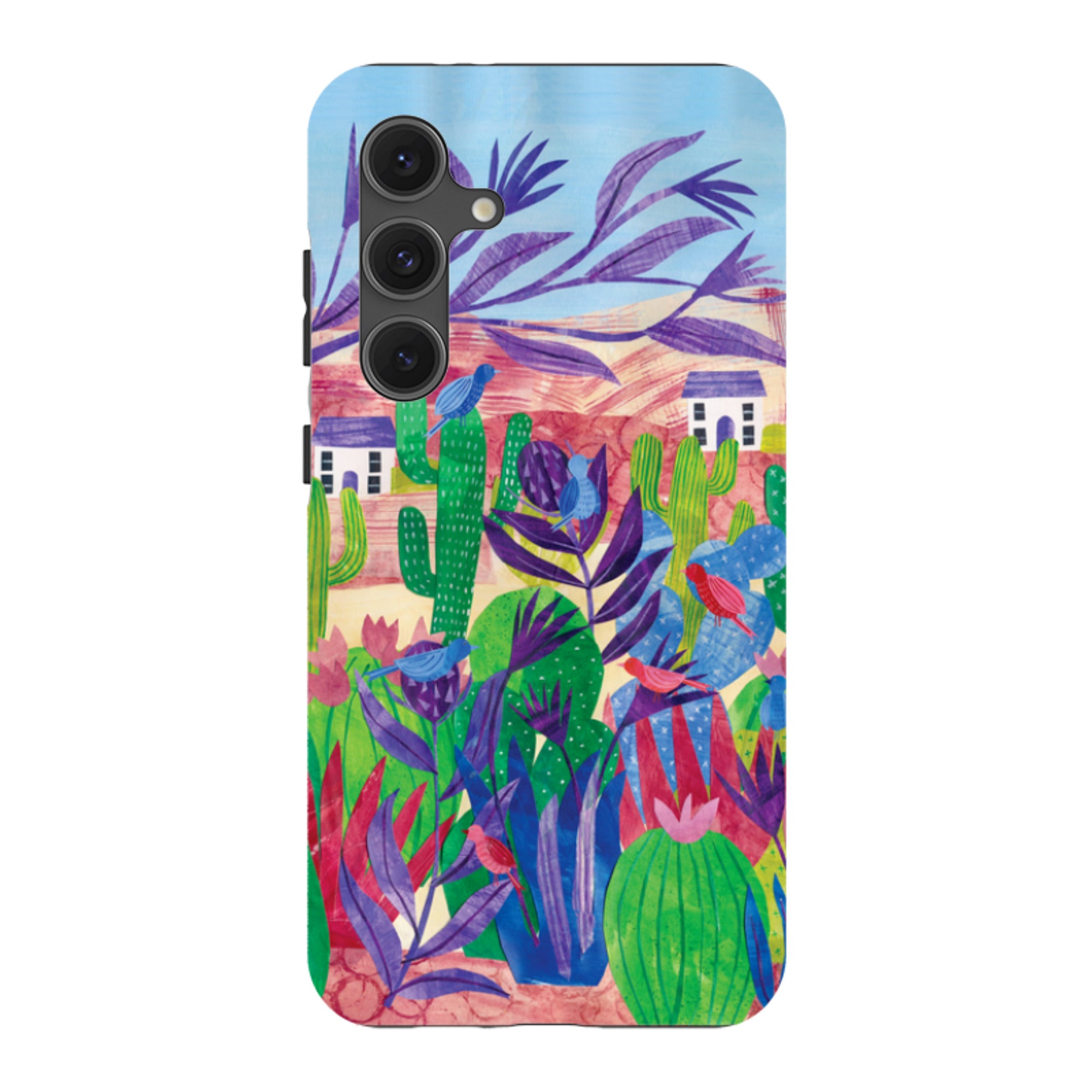 Samsung Tough Case - Desert Cactus By Tracey English