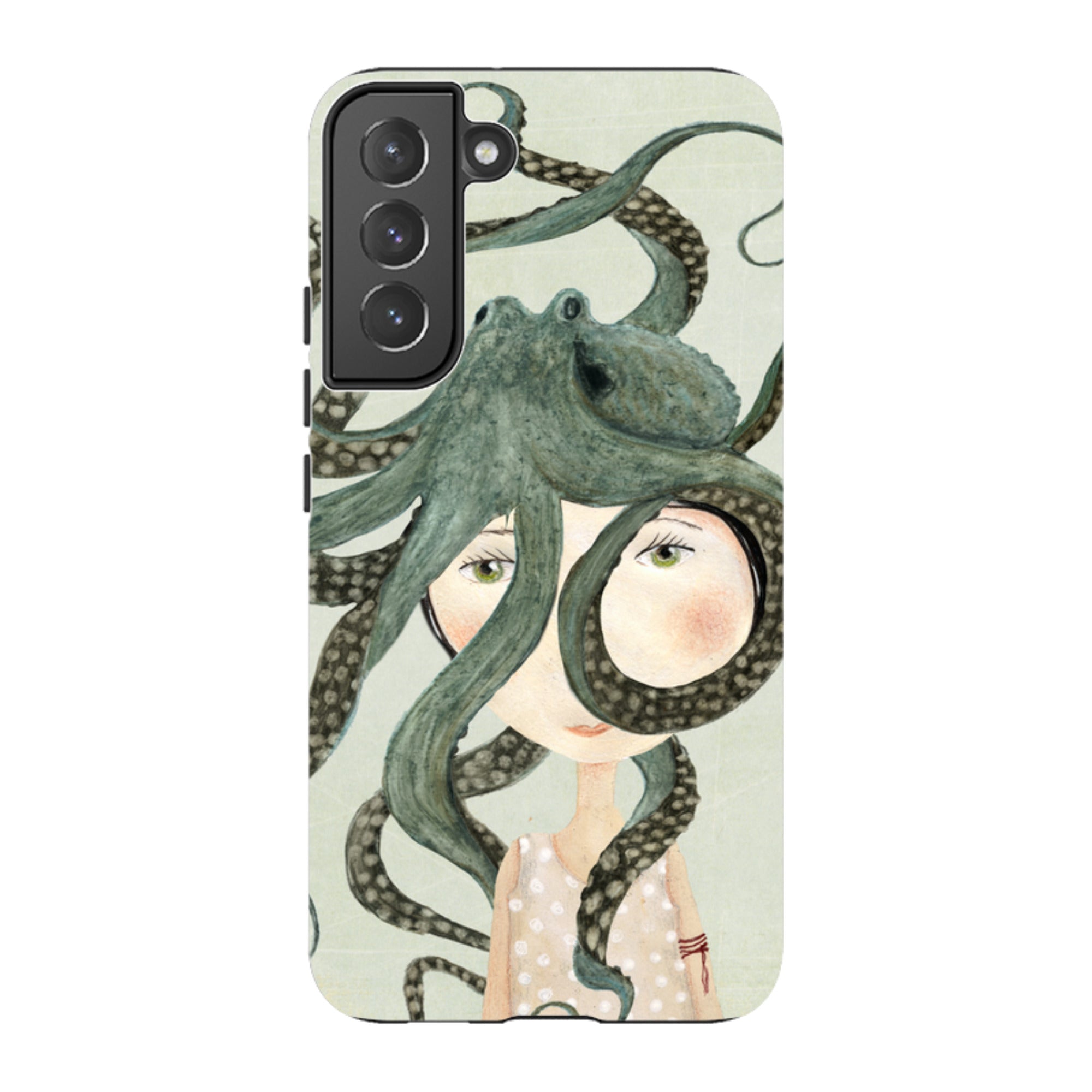 Samsung Tough Case - Octopus Girl By Katherine Quinn