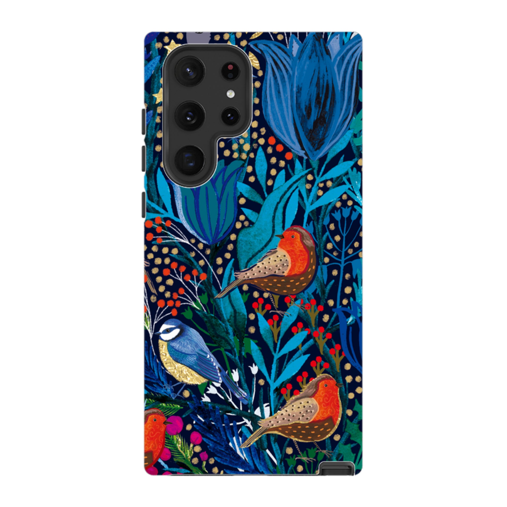 Samsung Tough Case - Xmas Robin IV By Emma Frances Grant