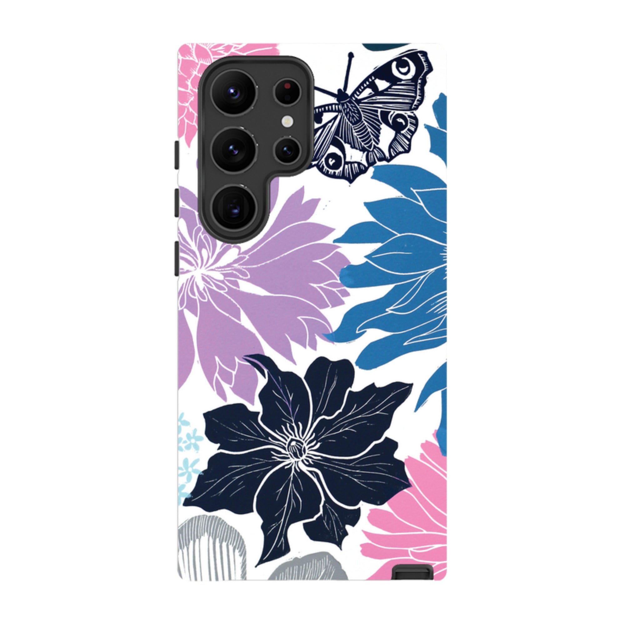 Samsung Tough Case - Cottage Garden Butterfly By Kate Heiss
